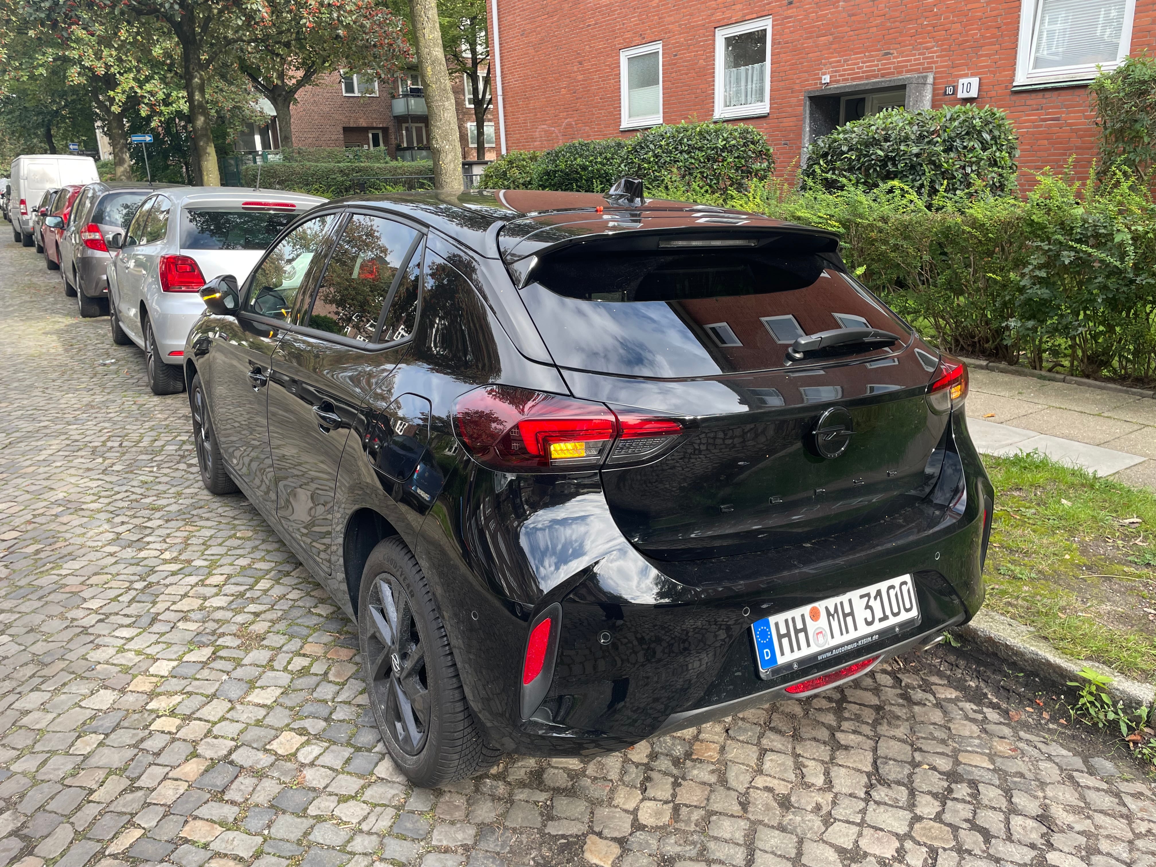 Opel Corsa mit Rückfahrkamera