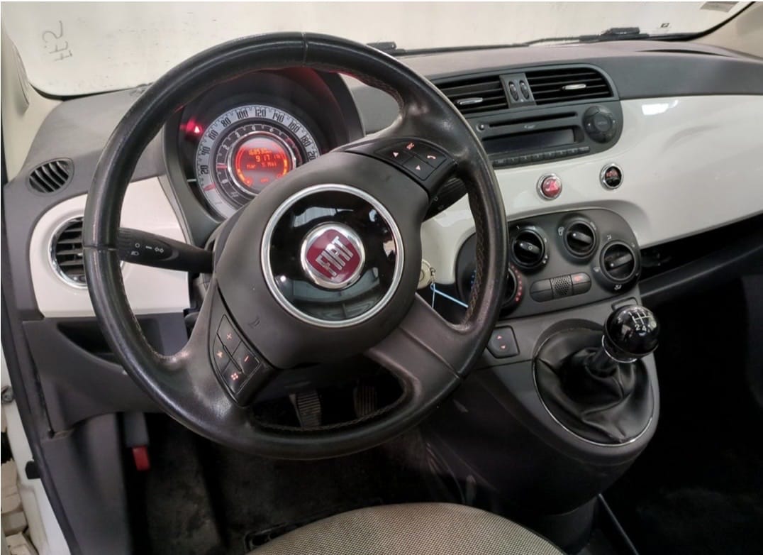 Fiat 500 met Bluetooth audio