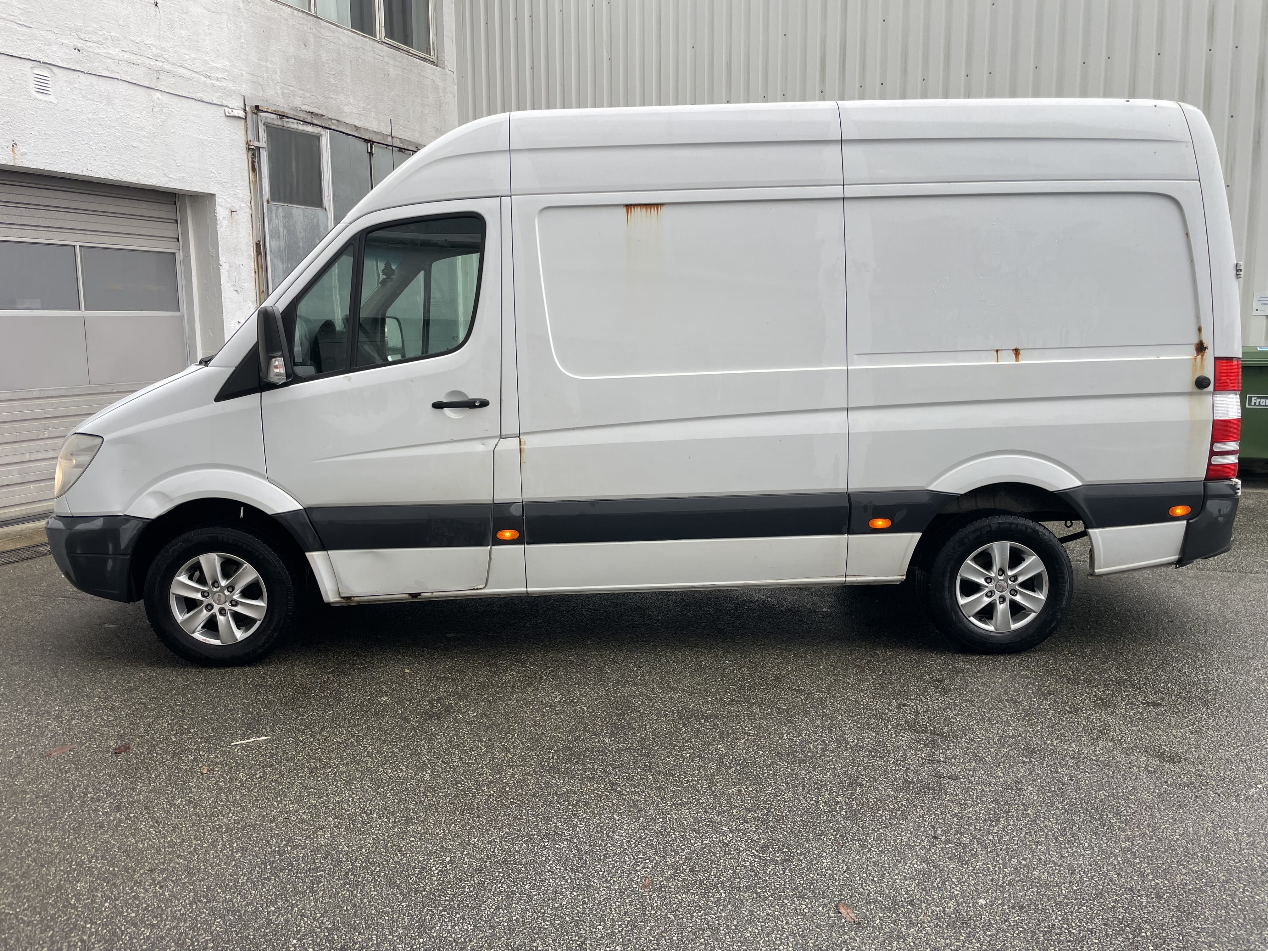 Mercedes-Benz Sprinter STOR Varebil med Aircondition