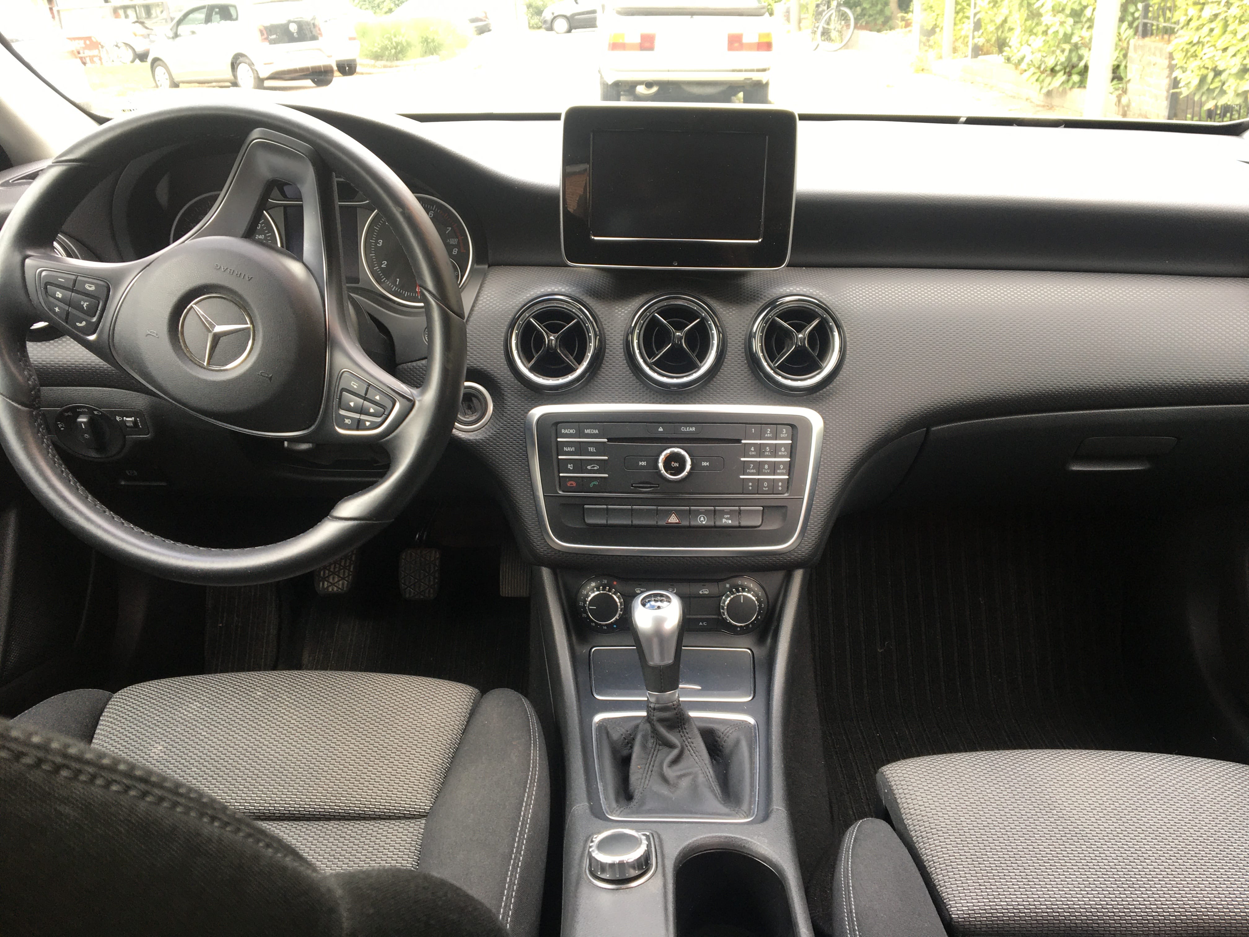 Mercedes A-Klasse met Dashcam