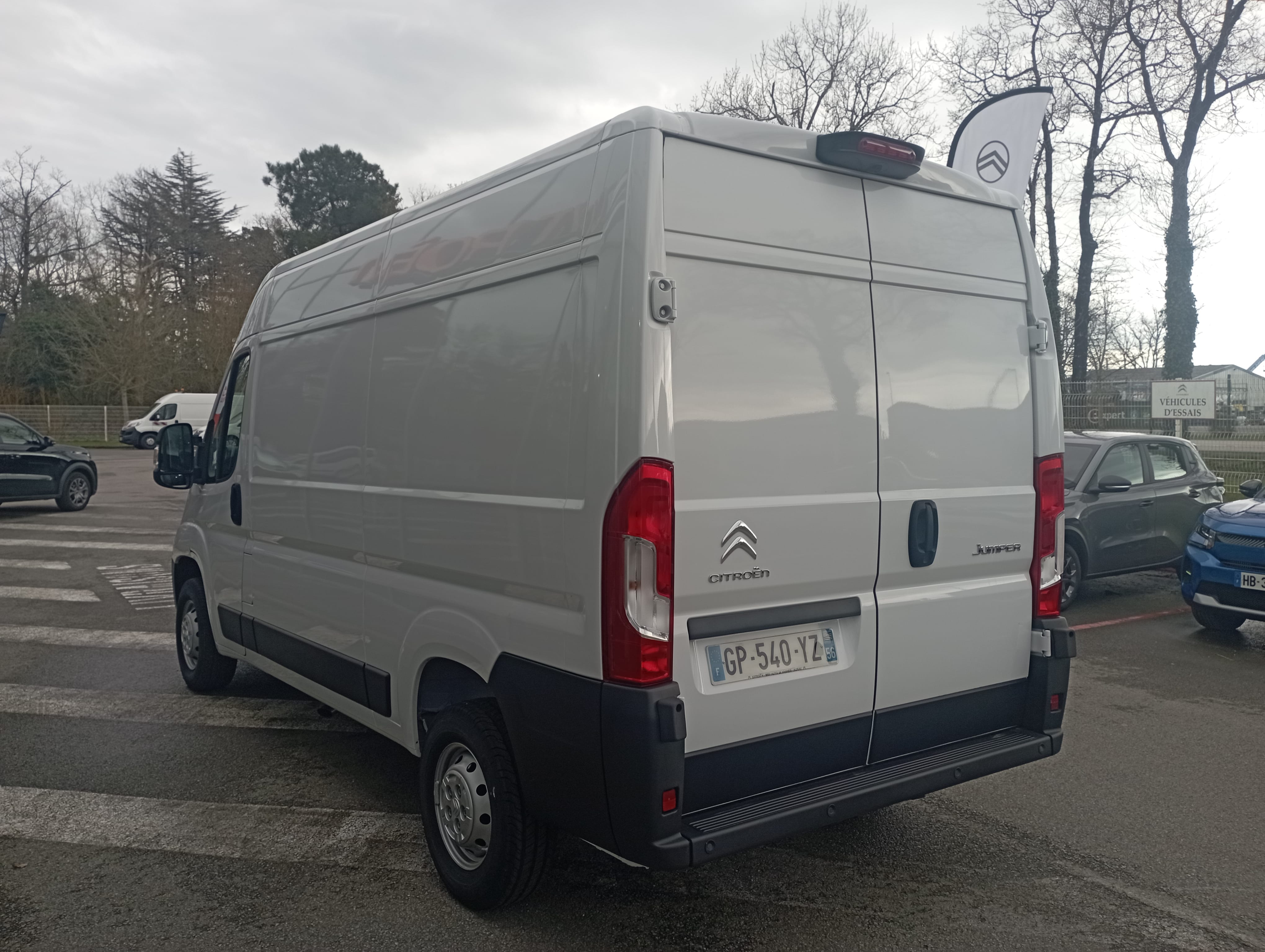 Citroen Jumper Avec diable et rampes, sangles. avec Entrée audio / iPod