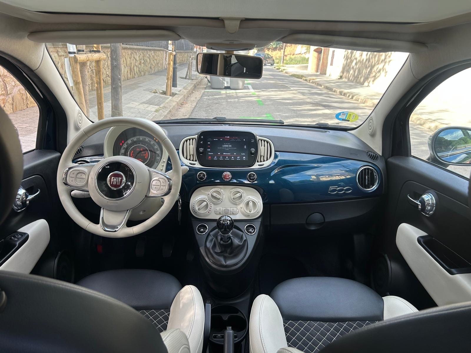 Fiat 500 Híbrido avec GPS