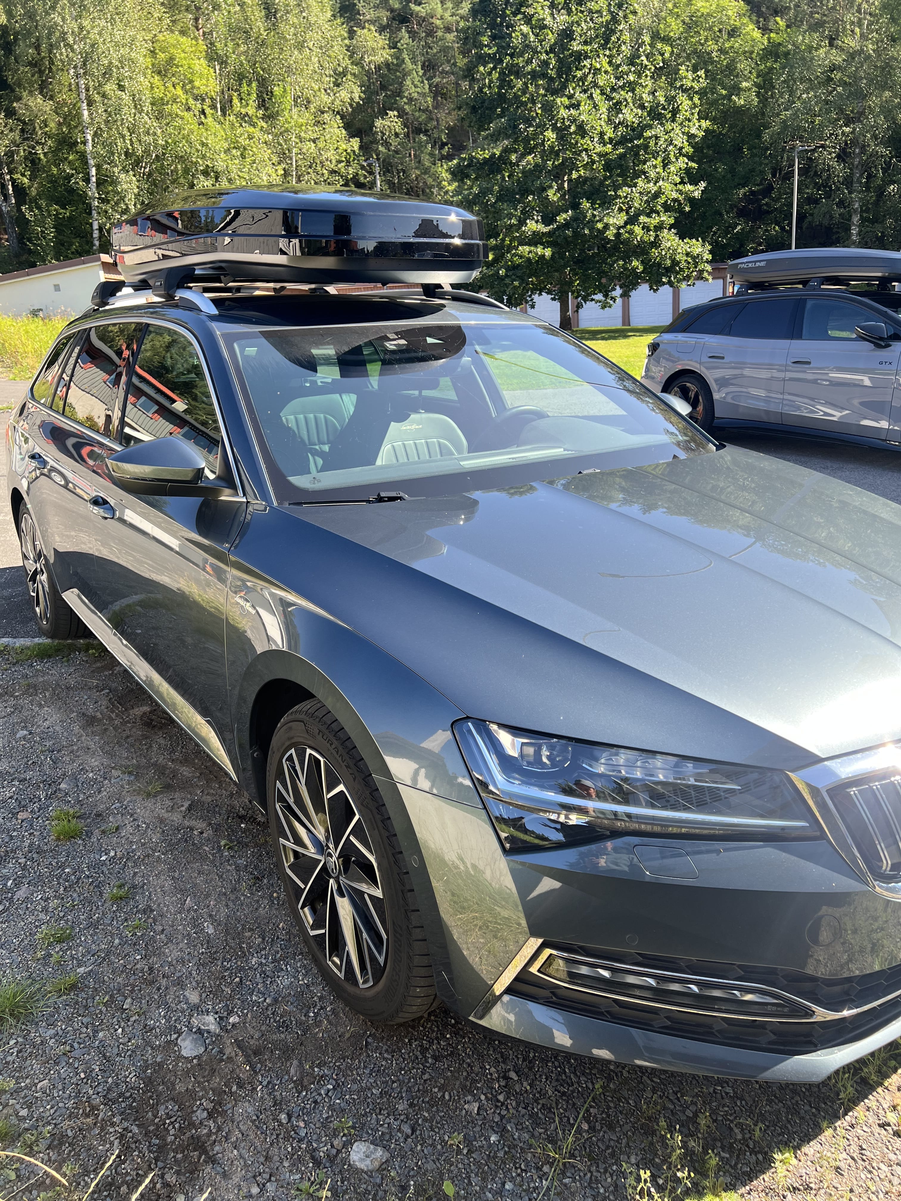 Skoda Superb med Apple CarPlay