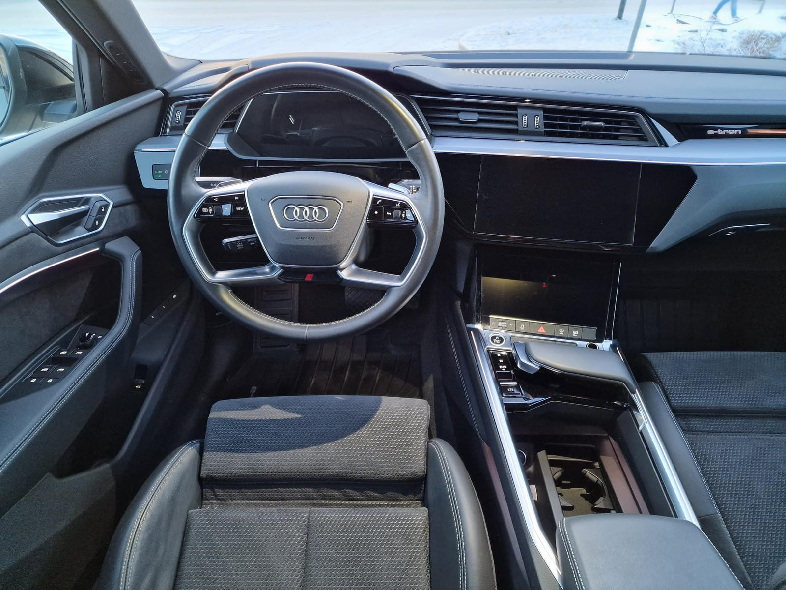 Audi e-tron Sportback med Cruisekontroll