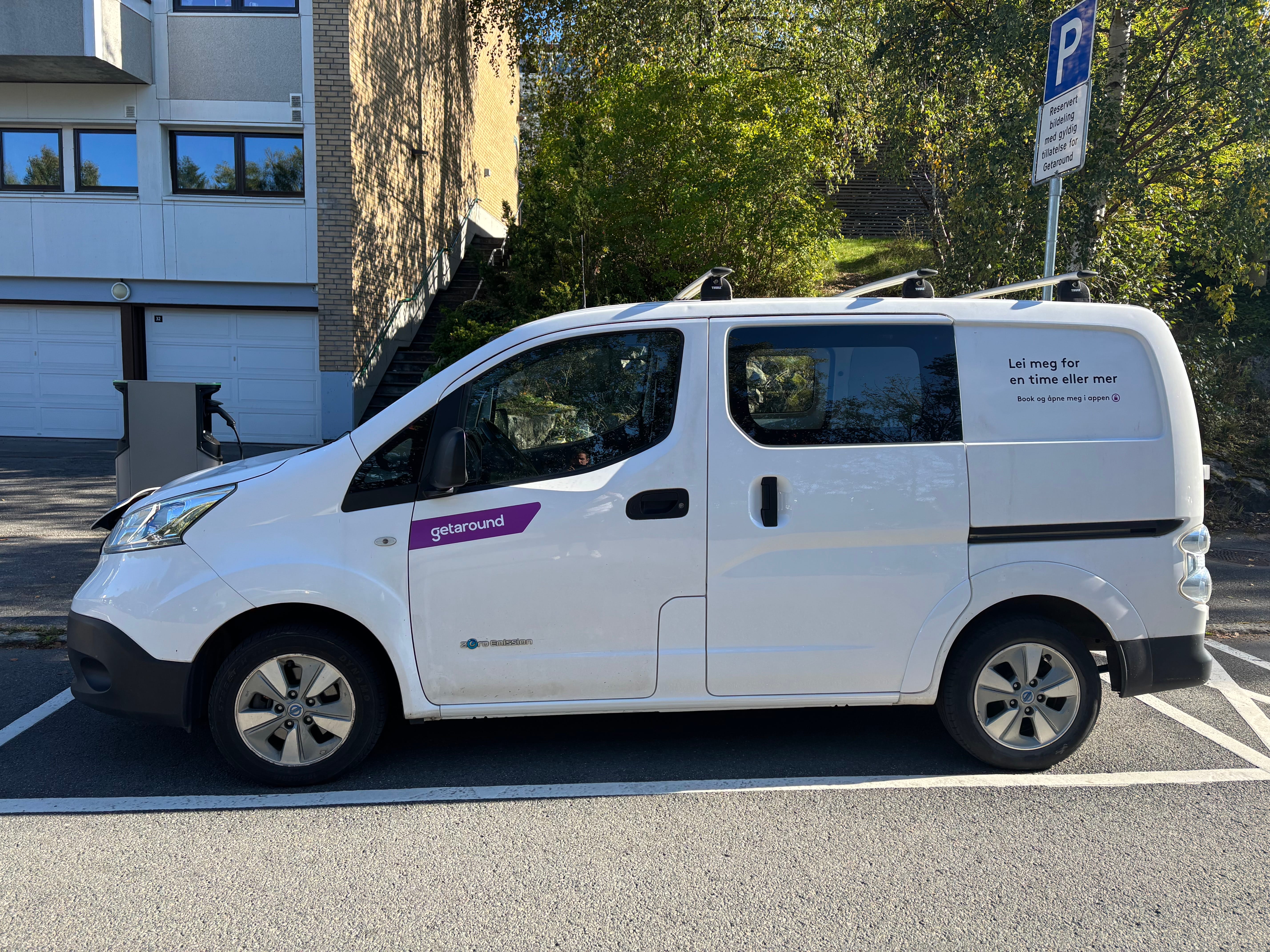 Nissan e-NV200 Varebil Nissan env200 ca 200km rekkevidde bil 5 mit Klimaanlage