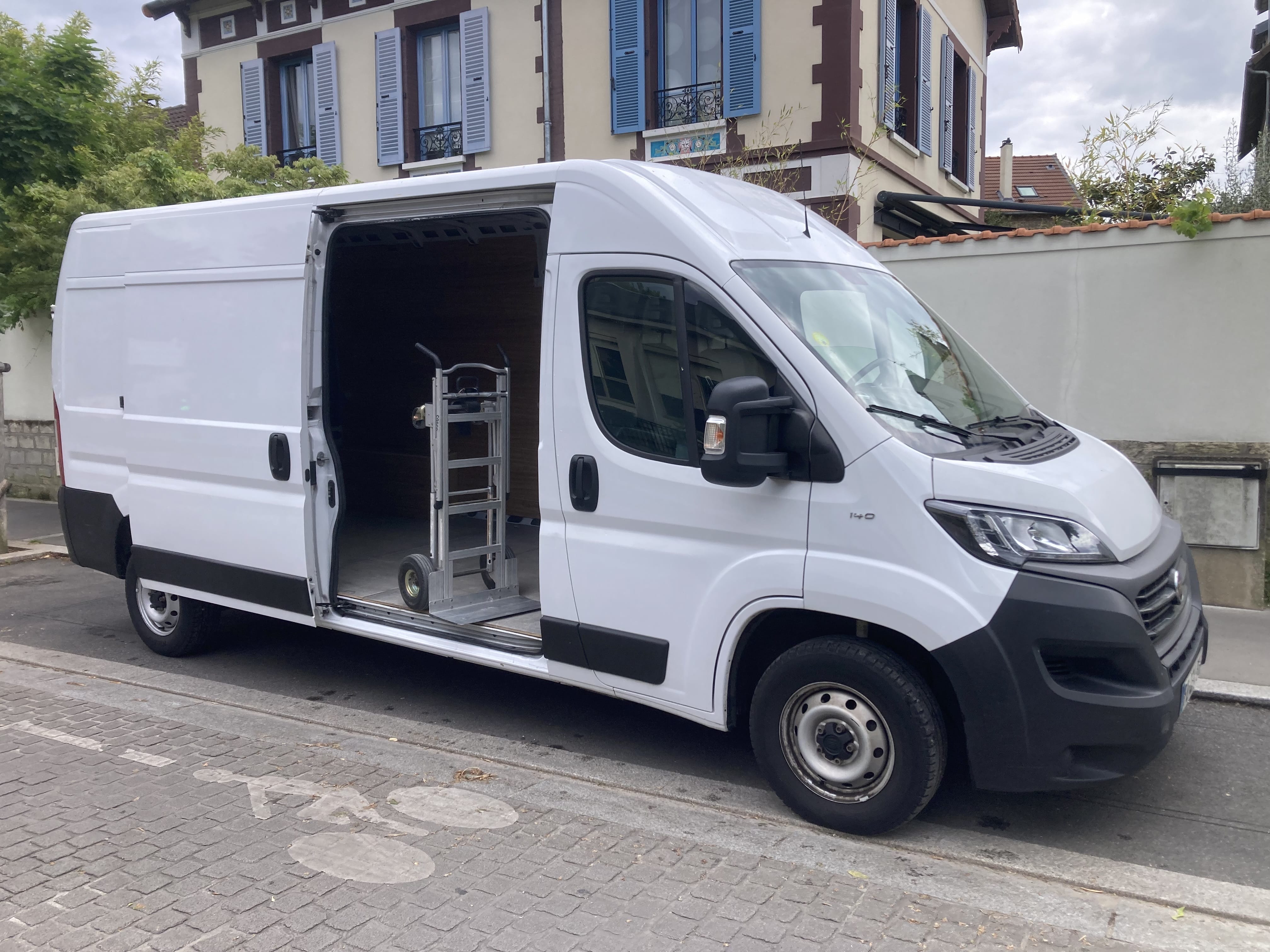Fiat Ducato 140 ch 13 M3 + Diable, 2021, Diesel