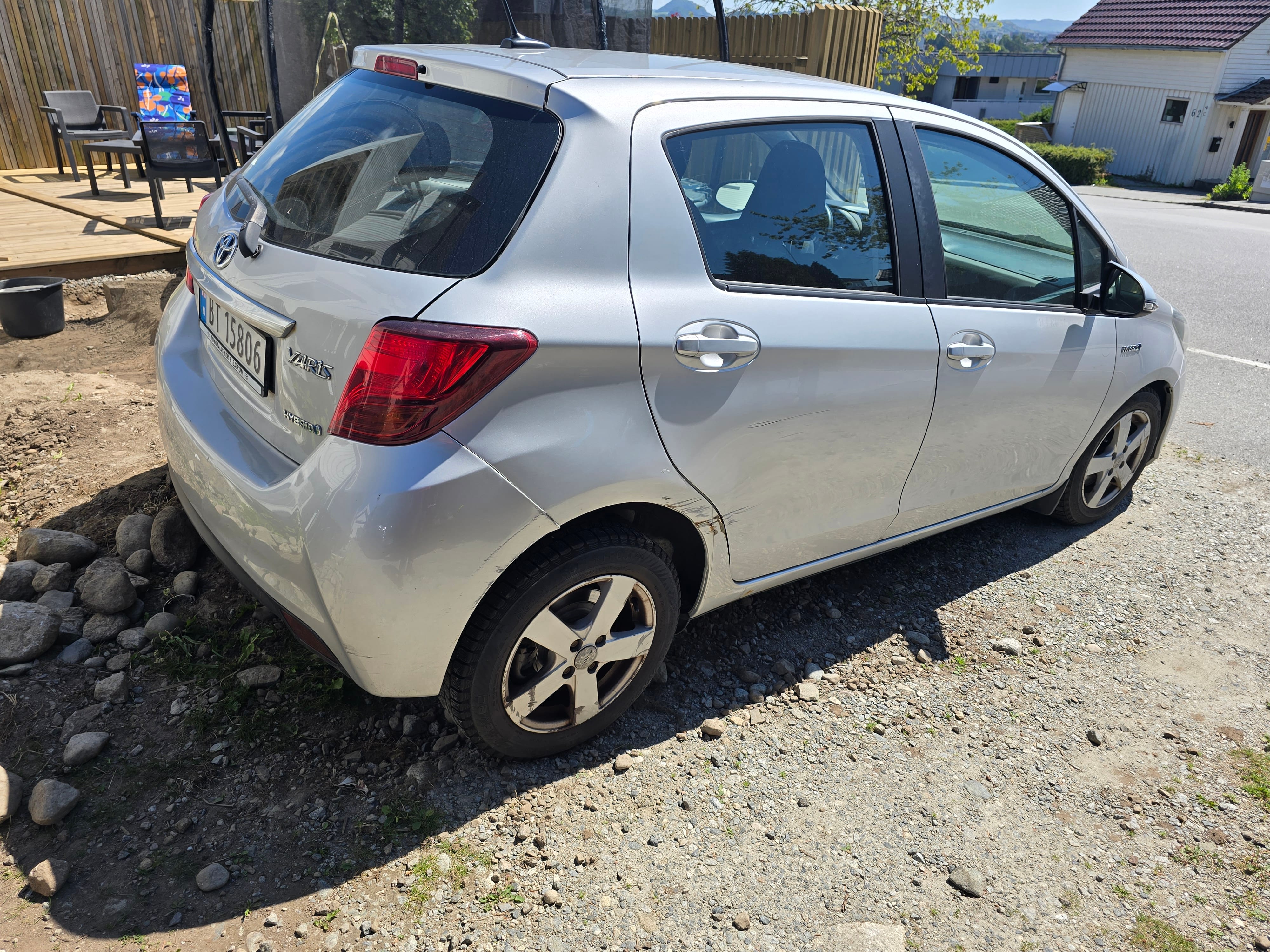 Toyota Yaris med Ryggekamera