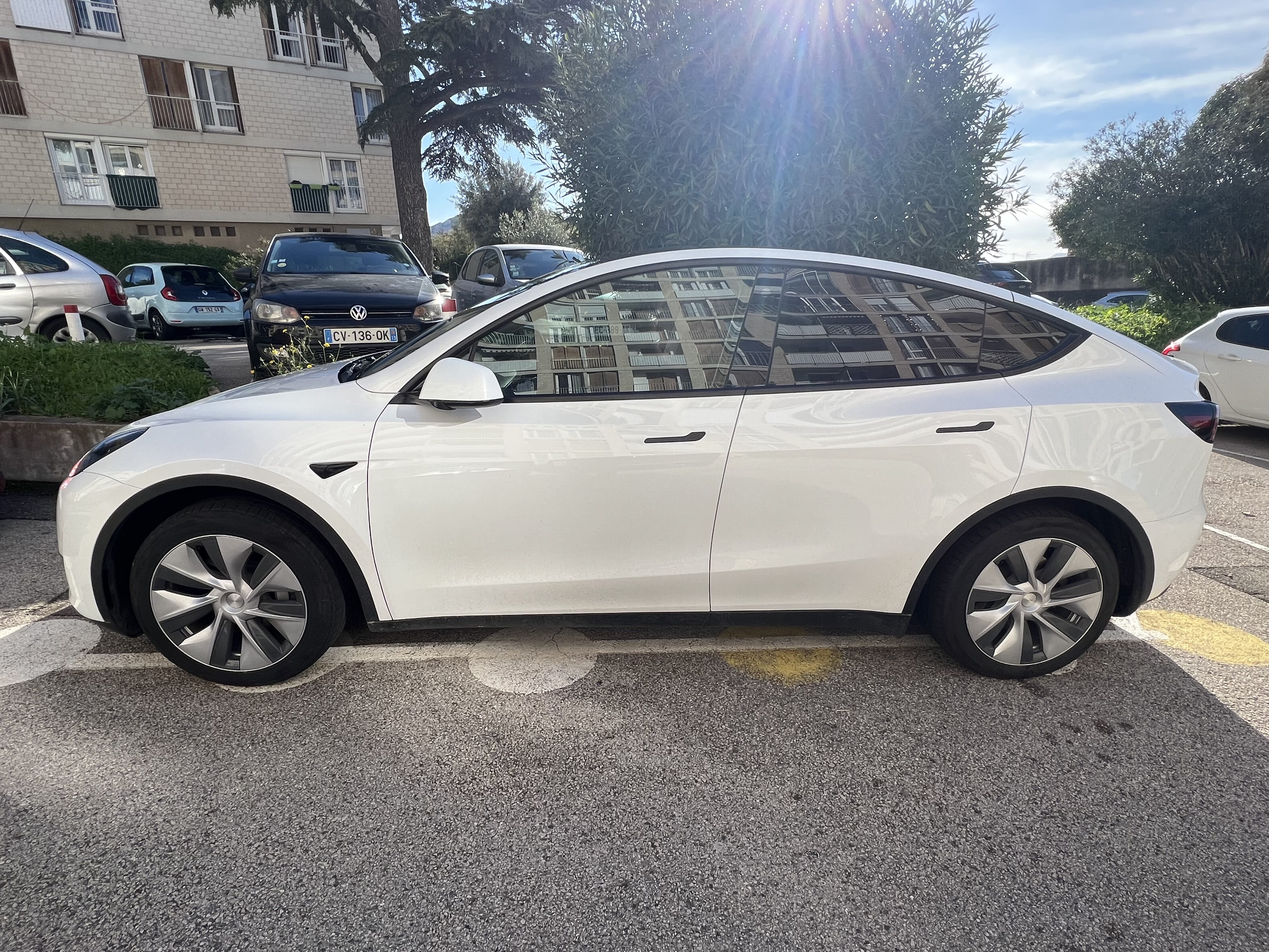 Tesla Model Y avec Climatisation