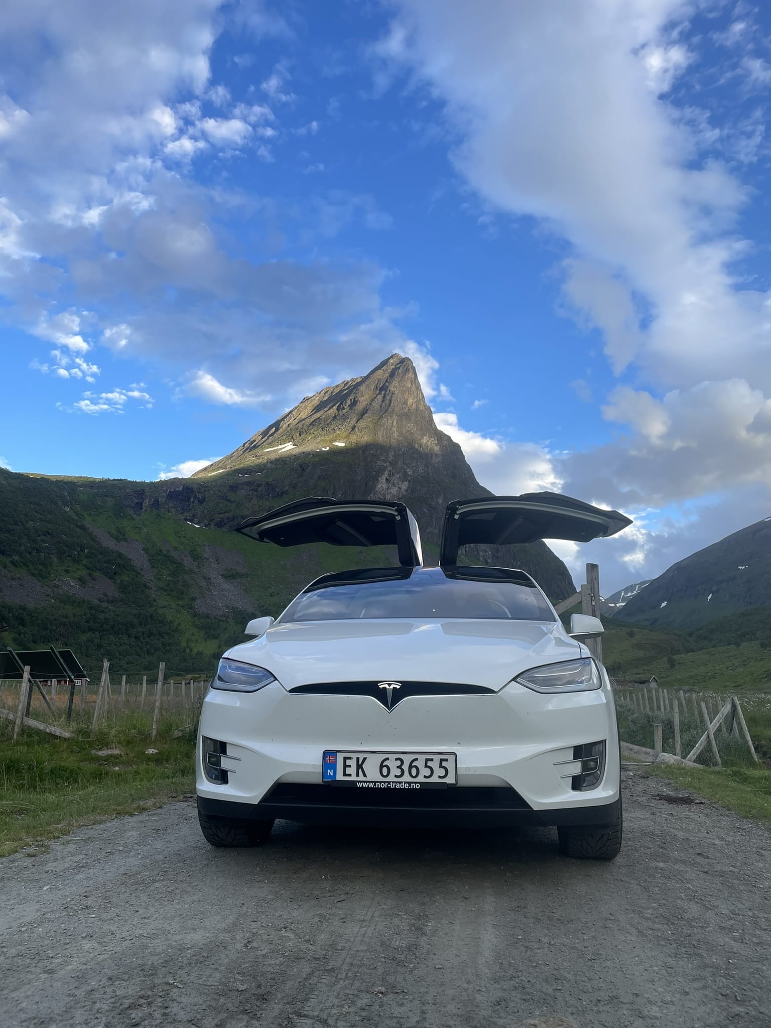 Tesla Model X 75D, 2017, Elektrisk, automatisk