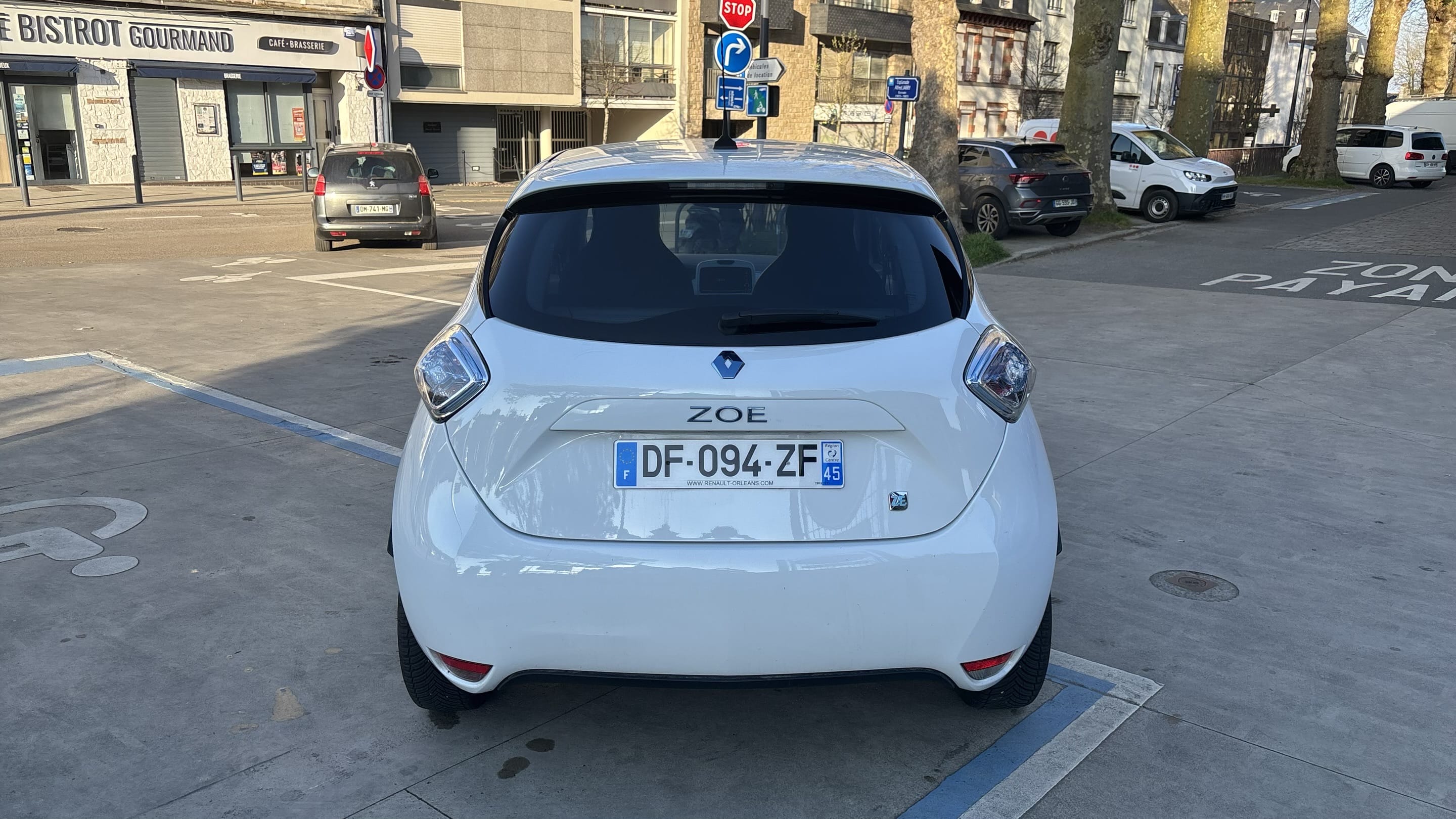 Renault ZOE avec GPS