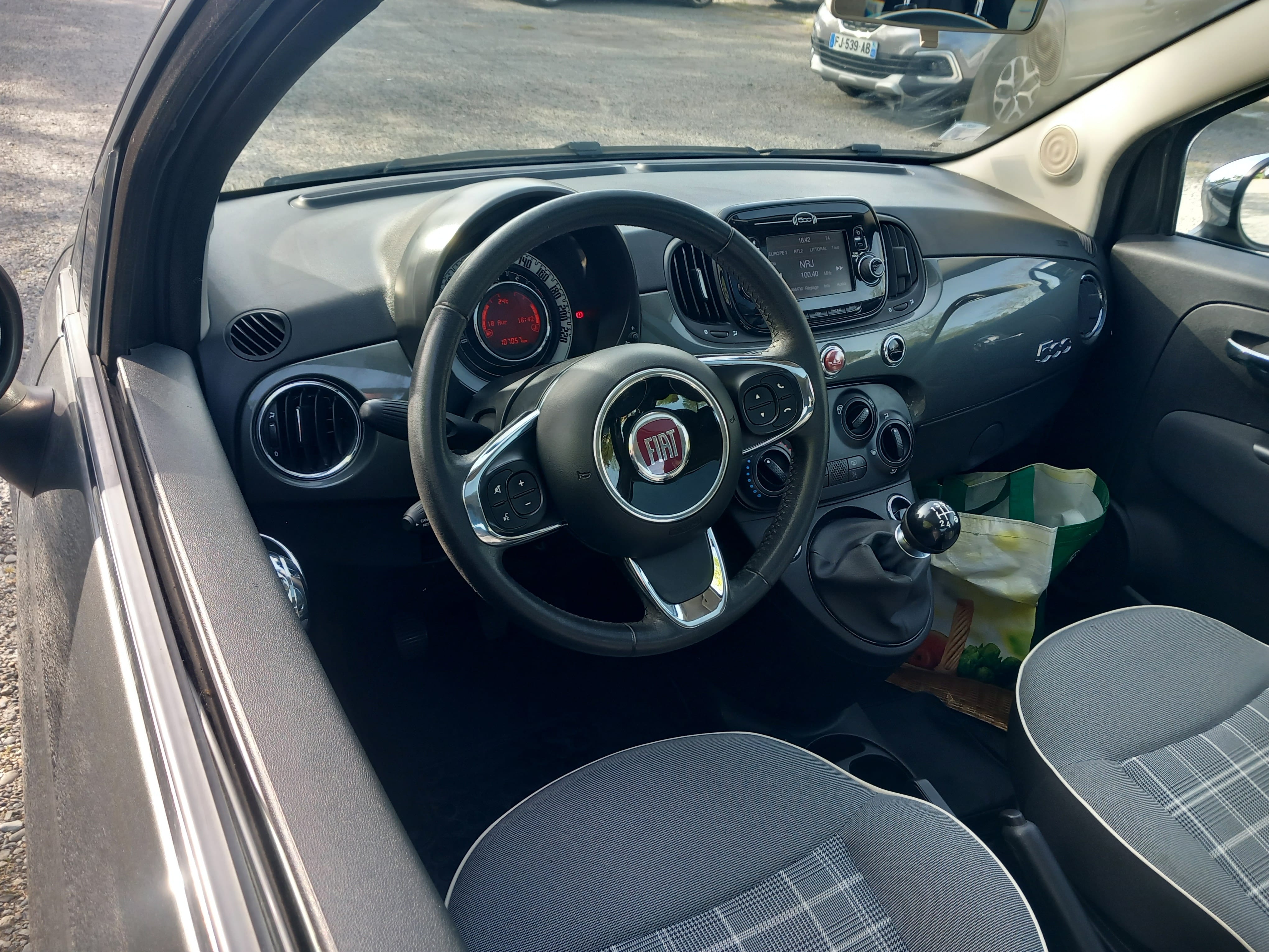 Fiat 500 avec Régulateur de vitesse