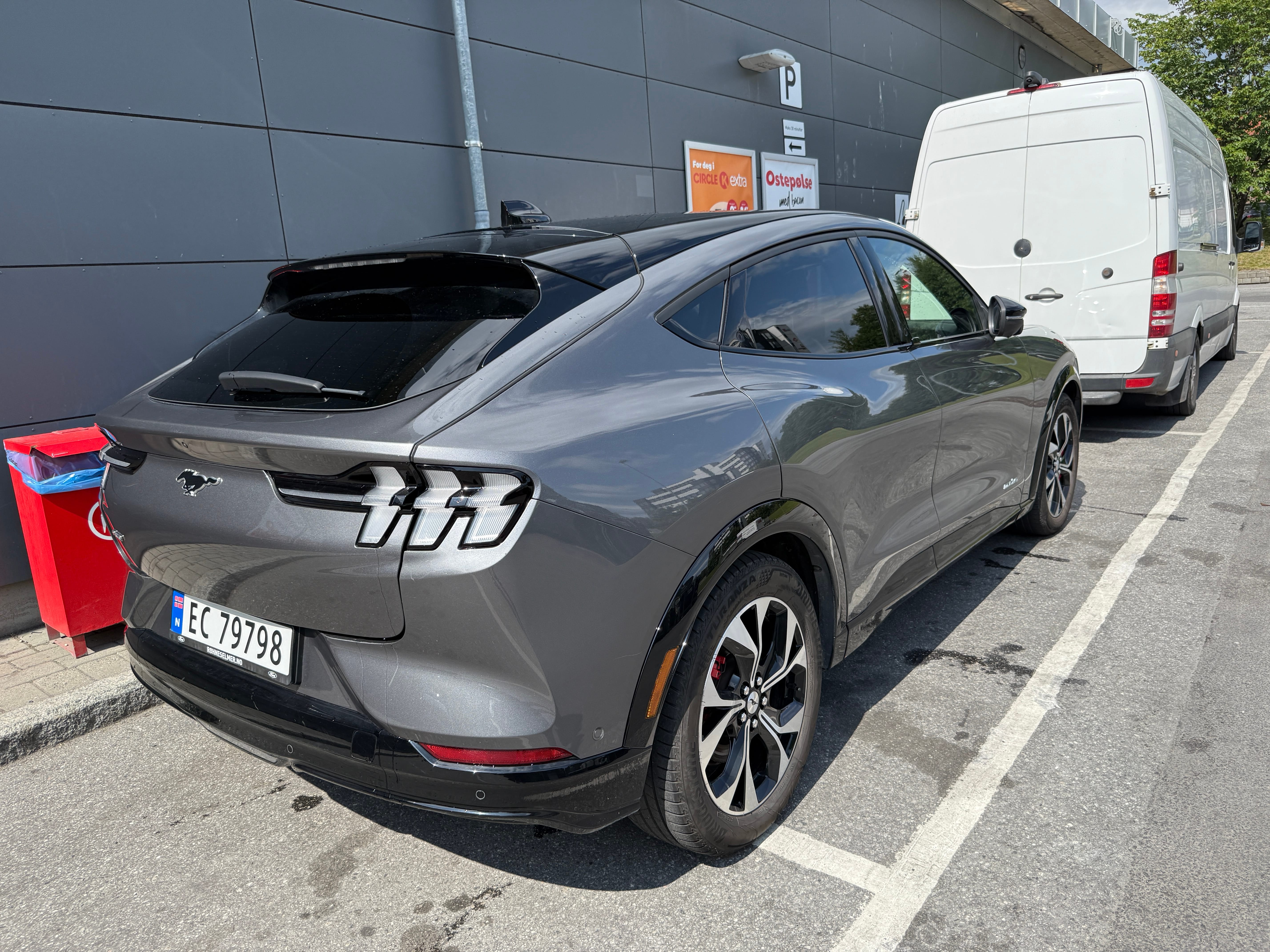 Ford Mustang Mach-E med Apple CarPlay