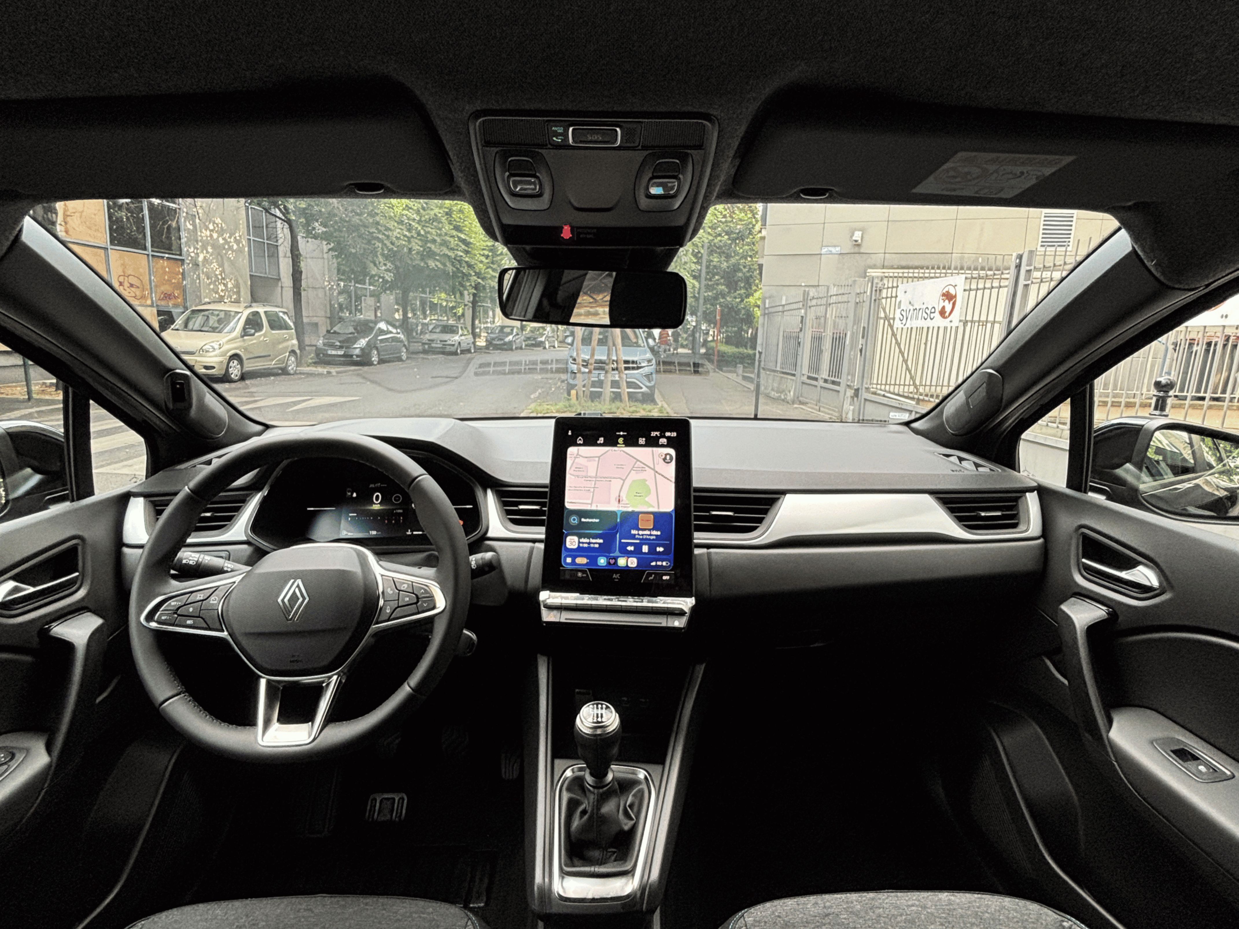 Renault Captur avec Apple CarPlay