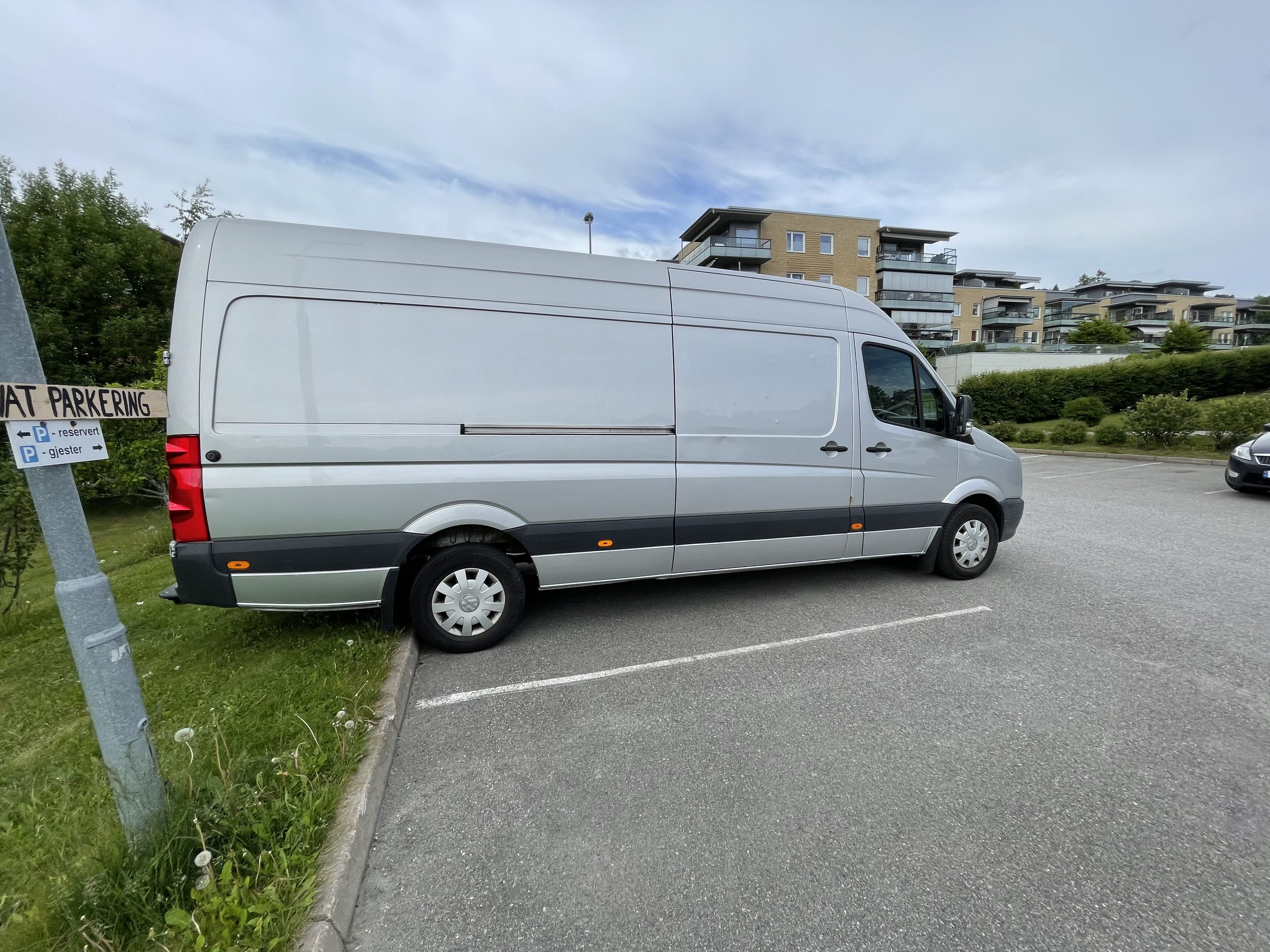 Volkswagen Crafter med Babysete