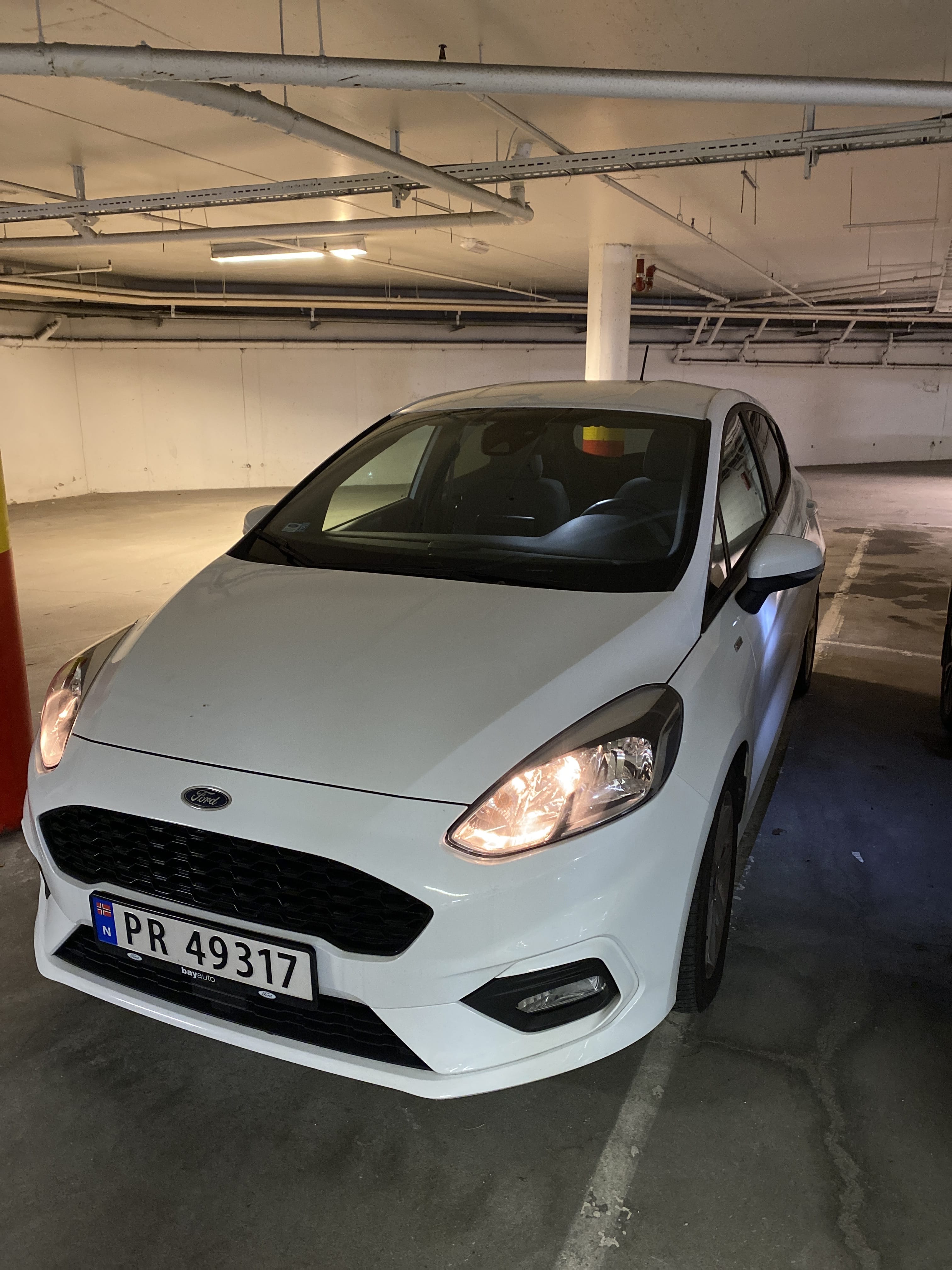 Ford Fiesta, 2018, Blyfri 95