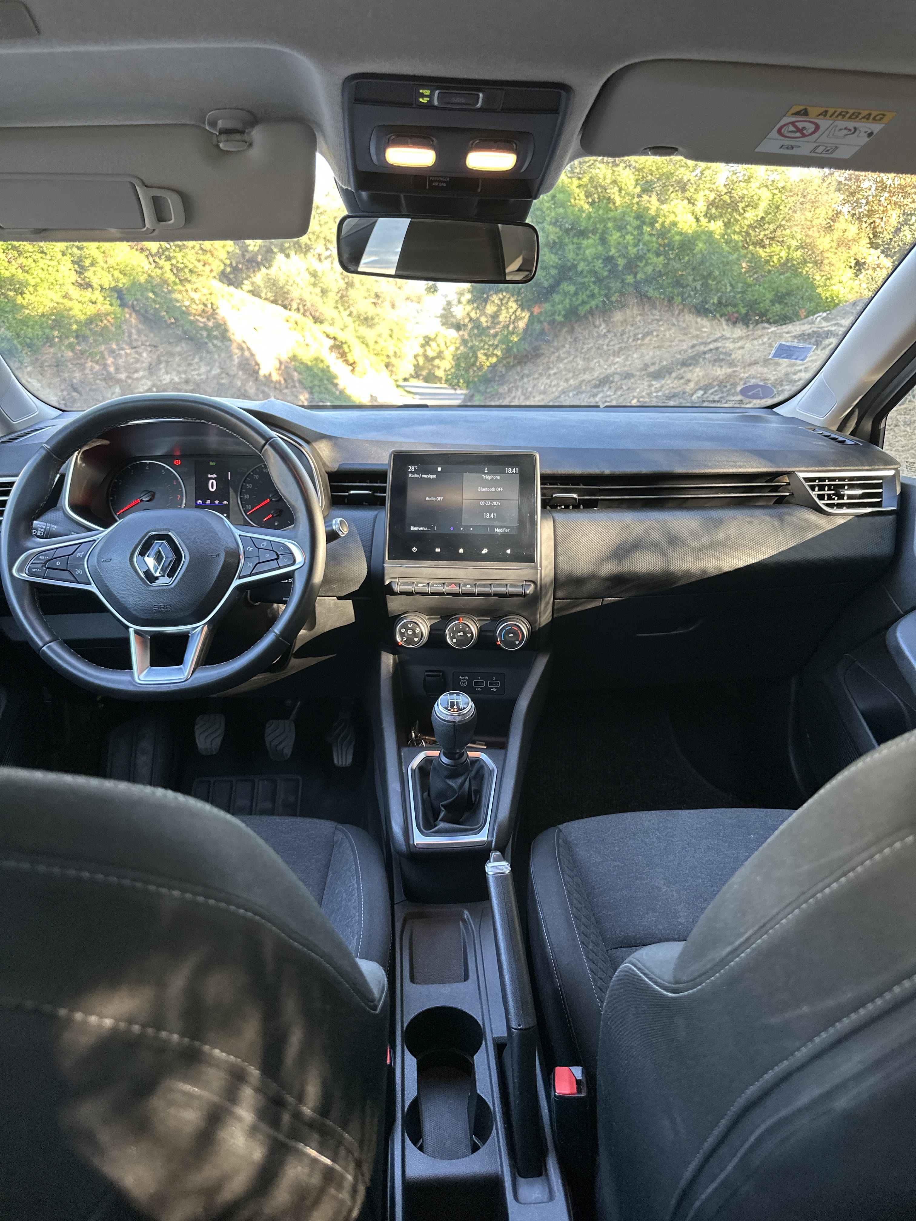 Renault Clio avec GPS