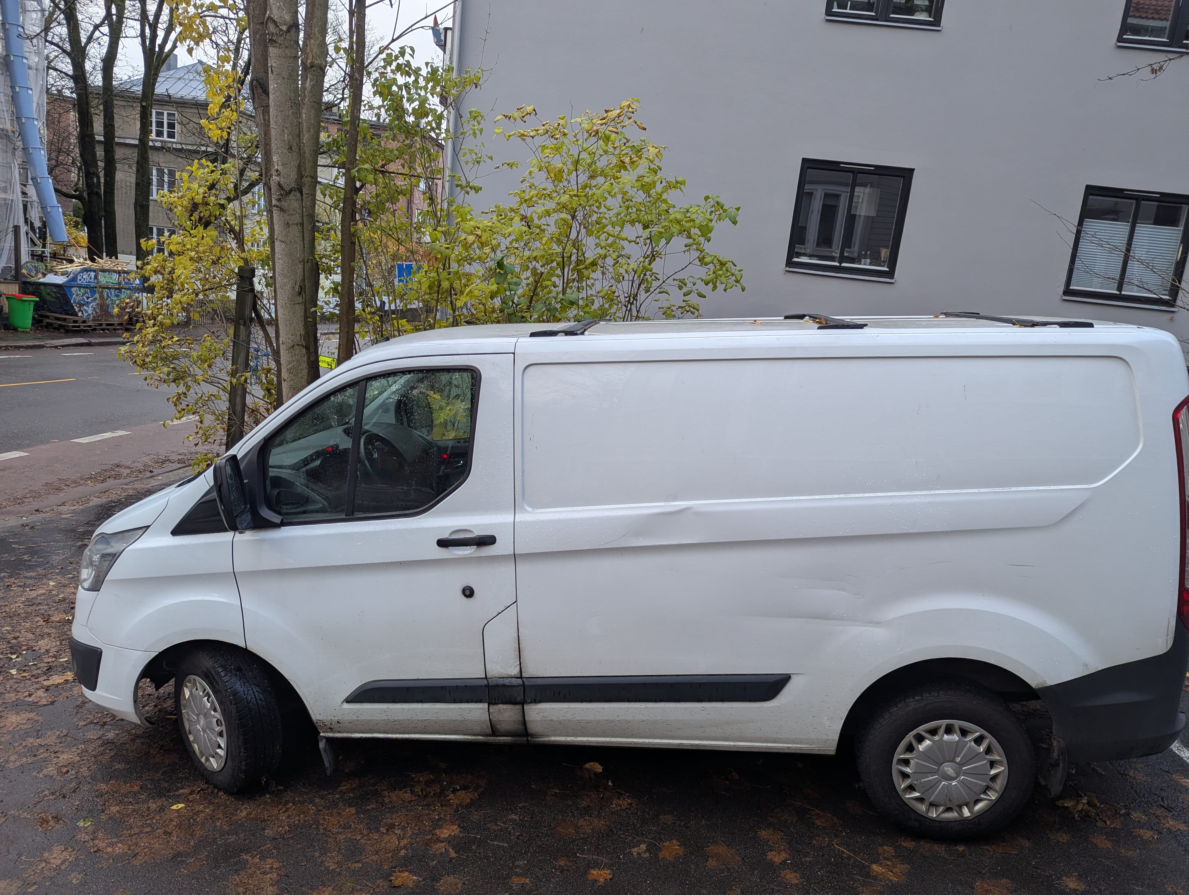 Ford Transit Custom Varebil 125 HK (92 kW) med Aircondition