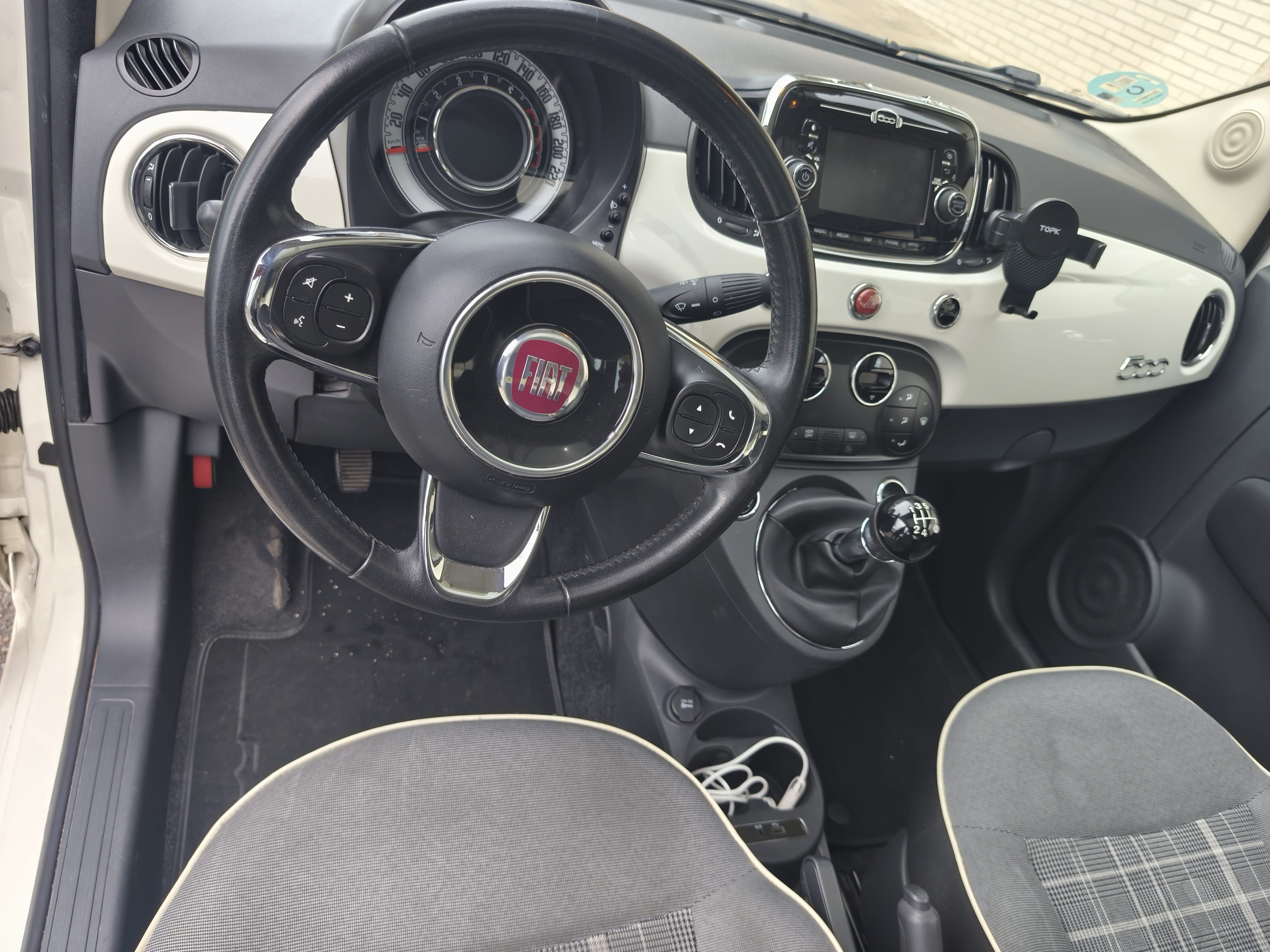 Fiat 500 con Audio Bluetooth