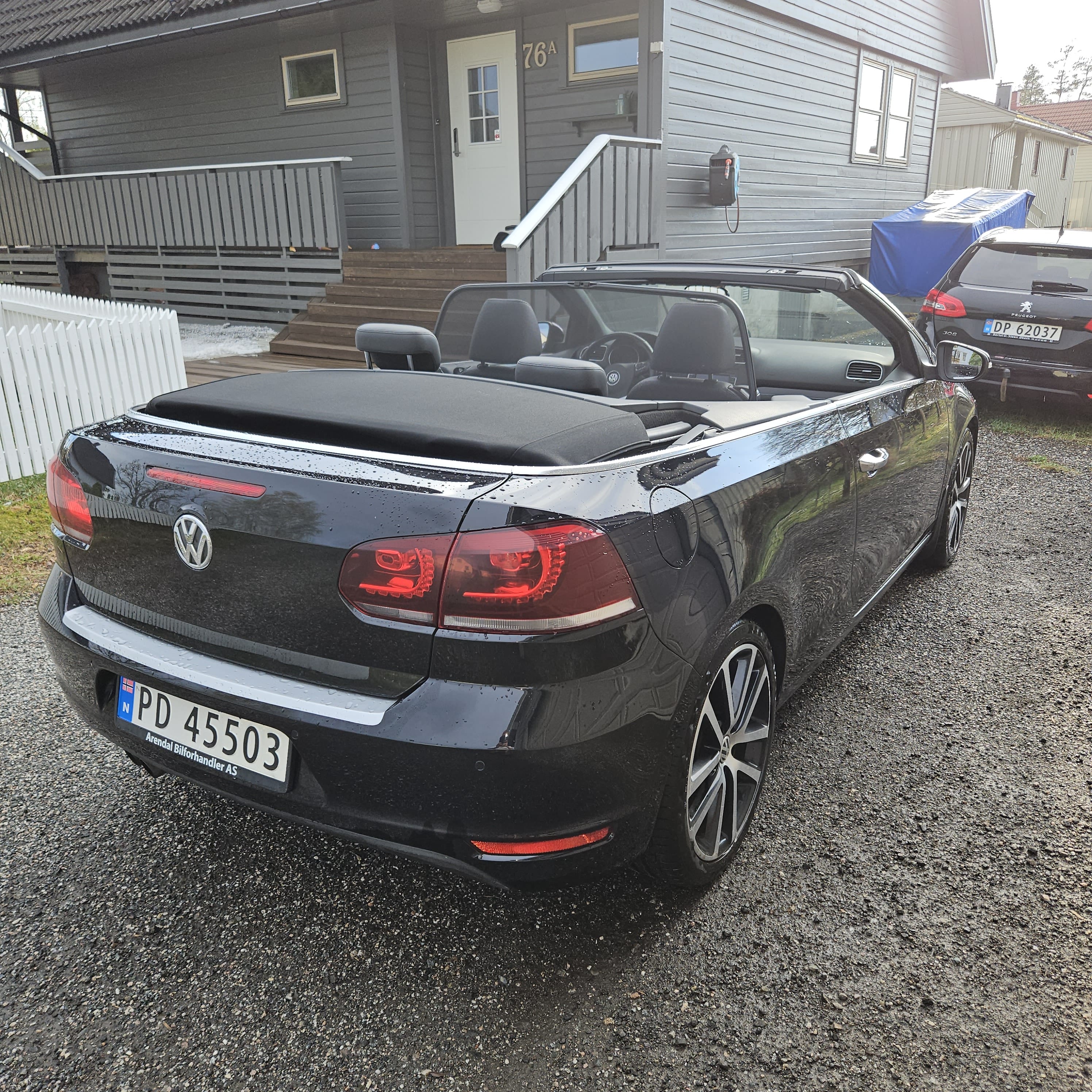 Volkswagen Golf Convertible 1,4l 122hk with Cruise control