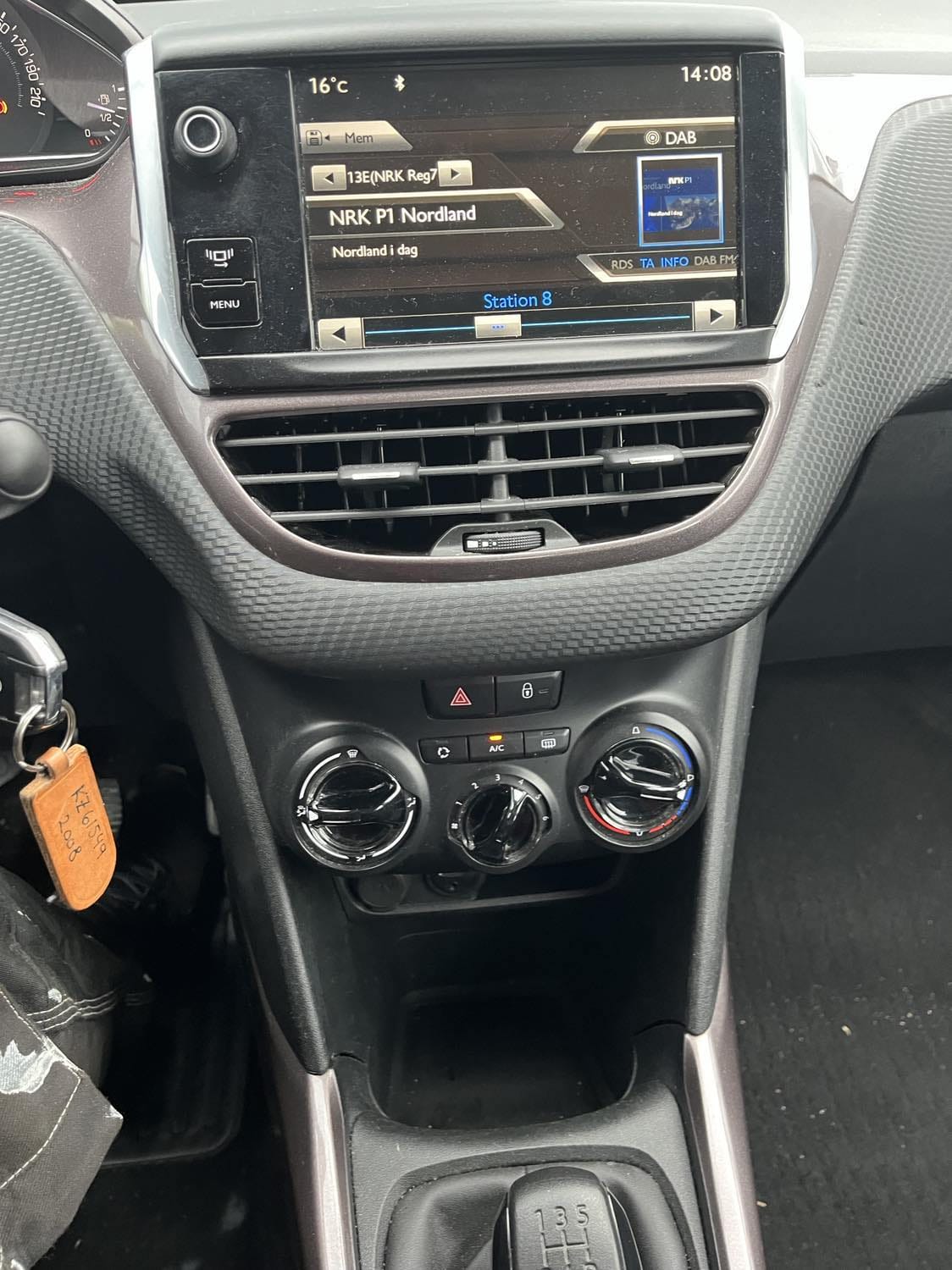 Peugeot 2008 with Bluetooth audio
