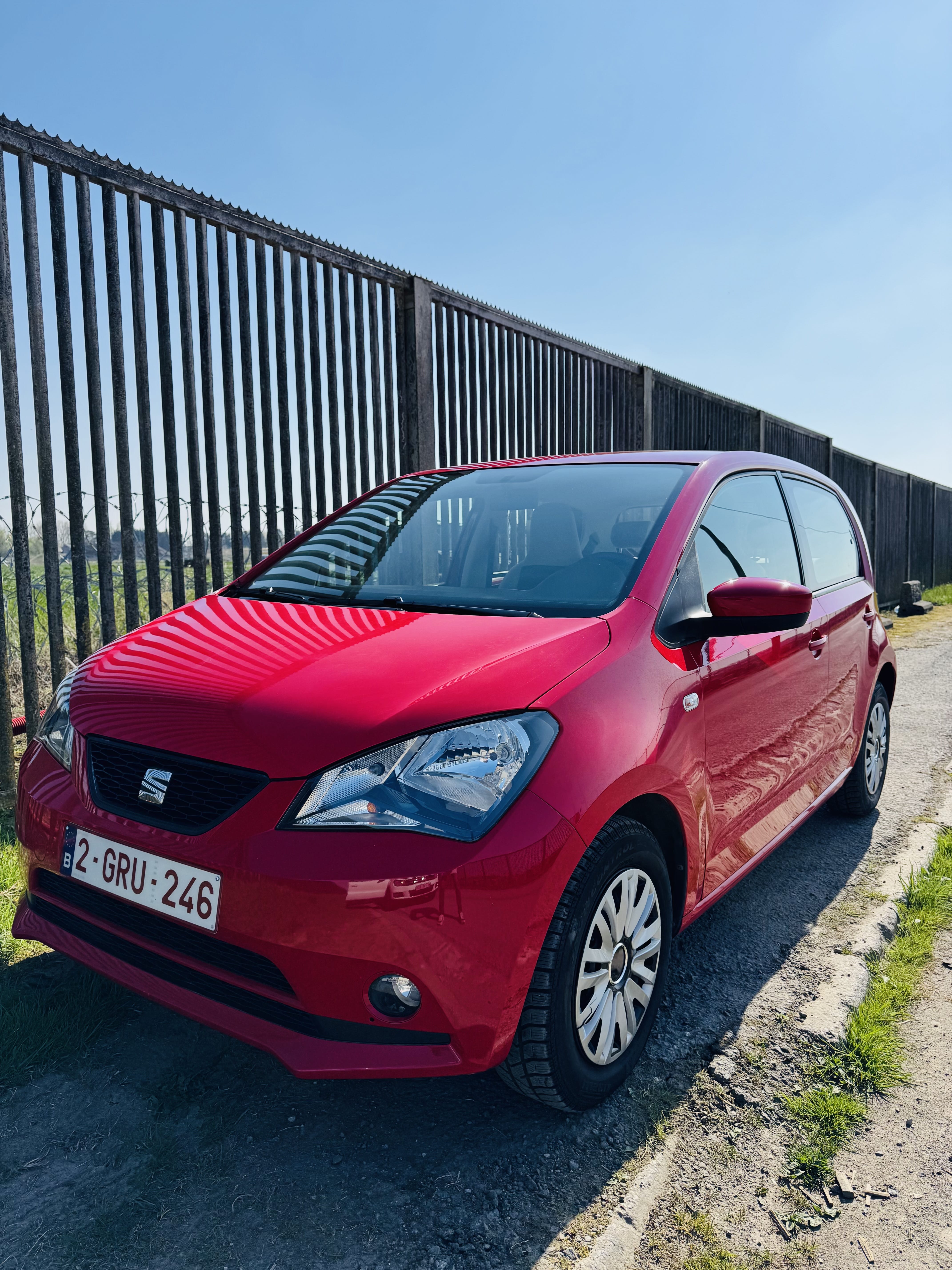 Seat Mii 1.MPI Aeroport Charleroi, 2014, Euro 95 (E10)