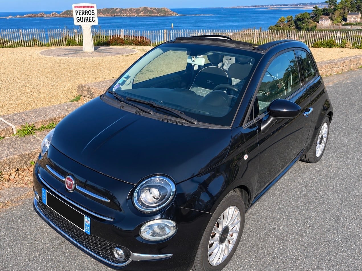 Fiat 500 C 1l2 69cv, 2019, Essence 95