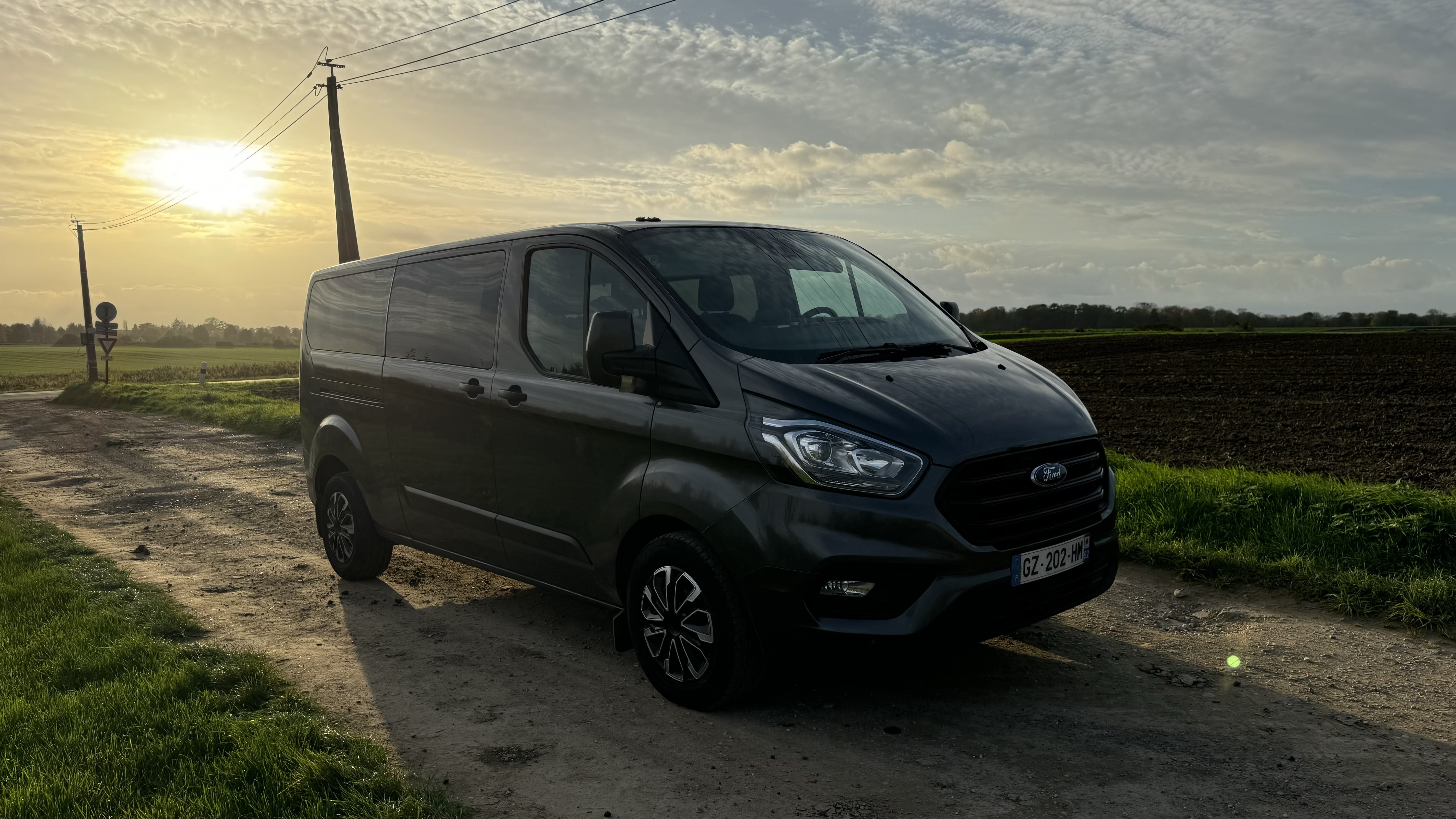 Ford Transit Custom Kombi 9 places, 2021, Diesel, automatique, 9 places et plus