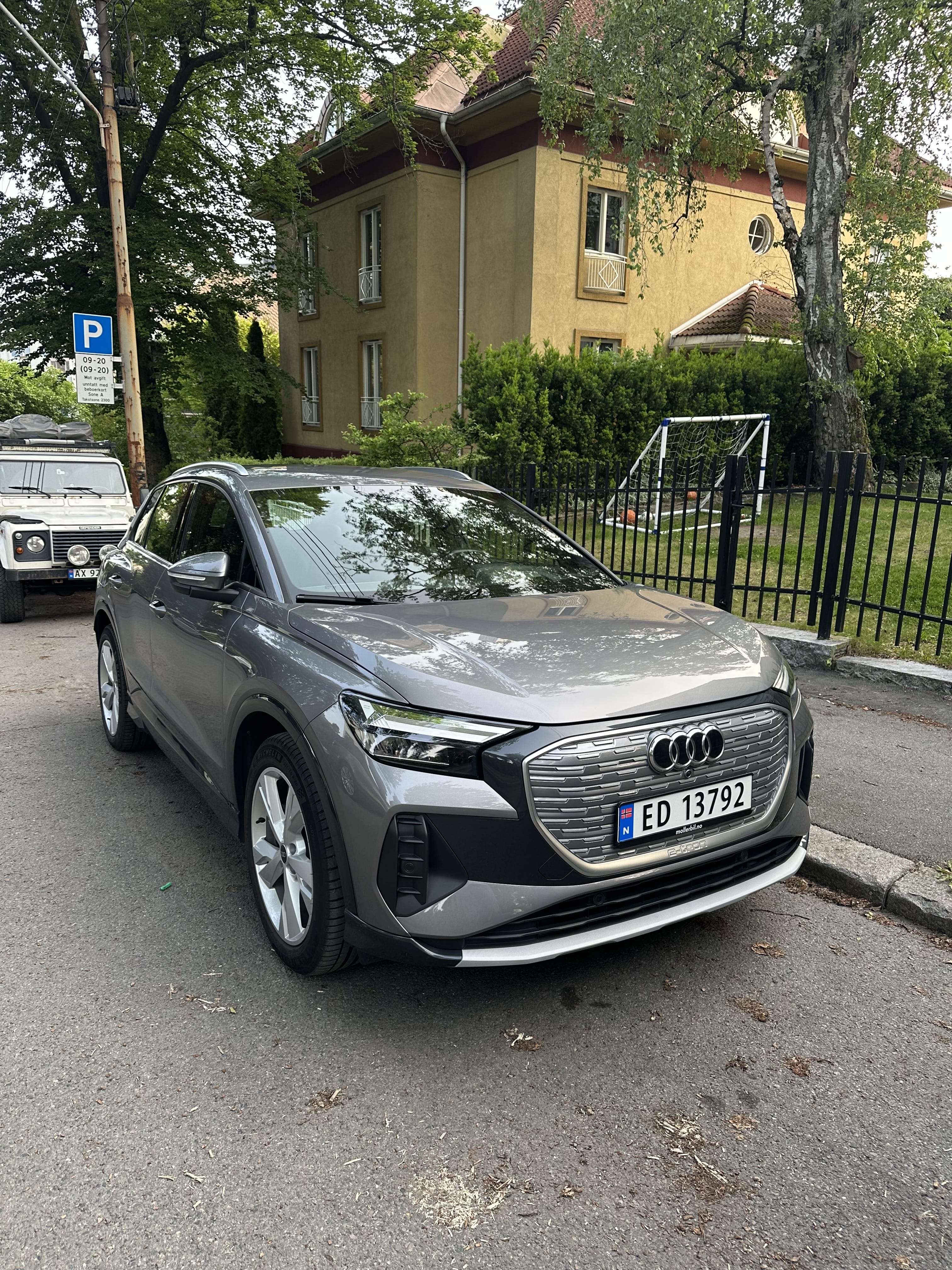 Audi Q4 50 e-tron quattro (AWD), 2021, Elektrisk, automatisk