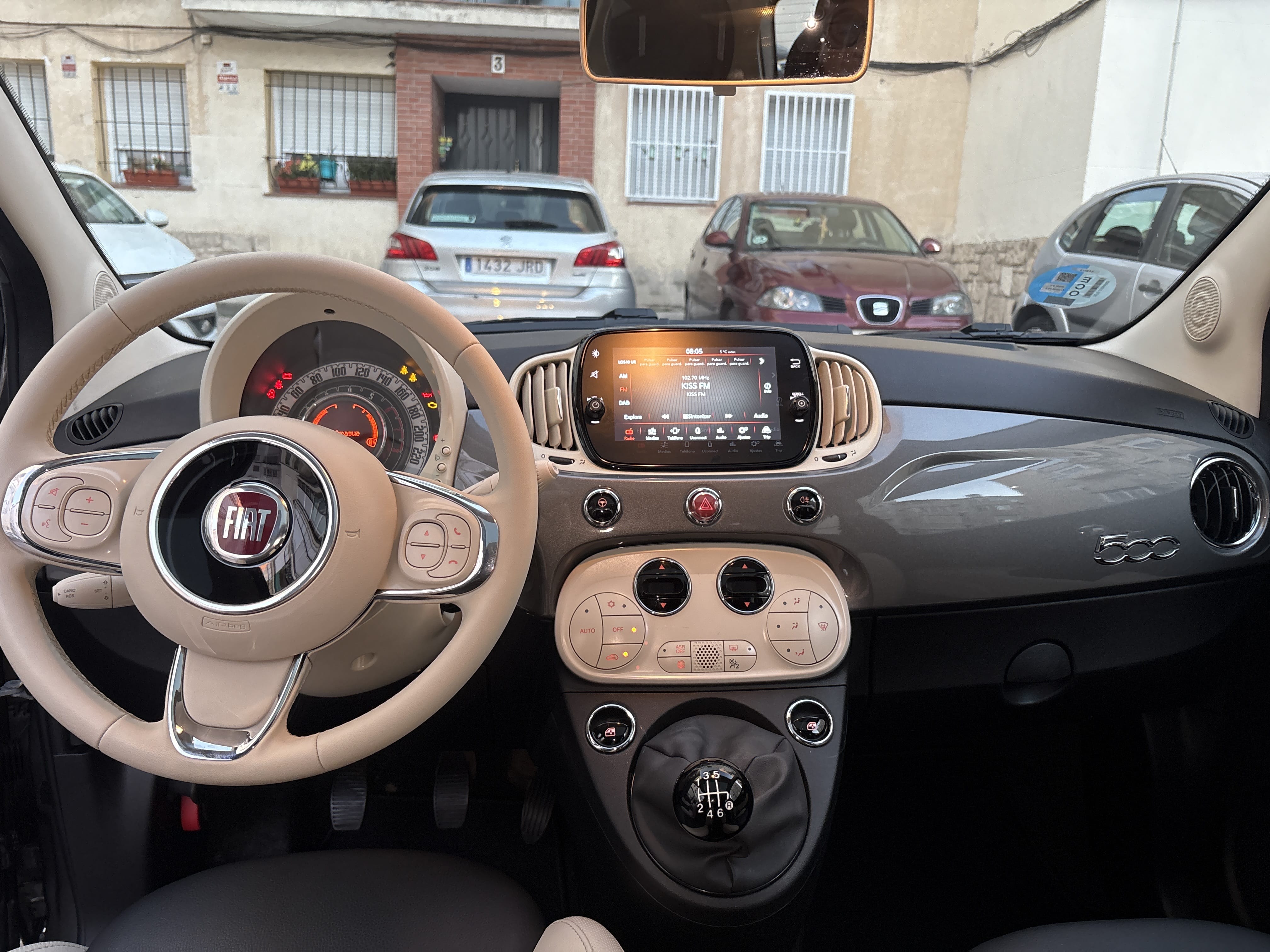Fiat 500 con Control de velocidad