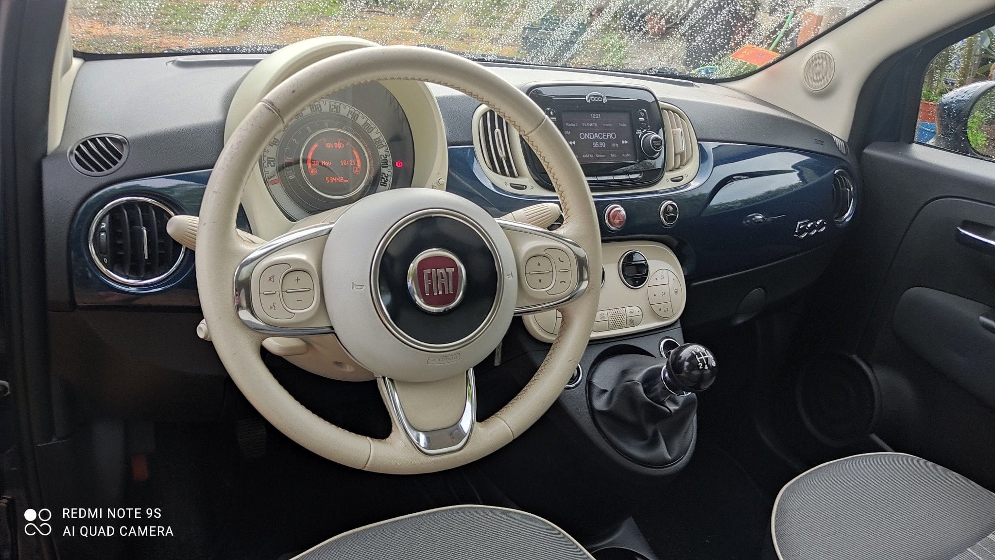 Fiat 500 con Audio Bluetooth