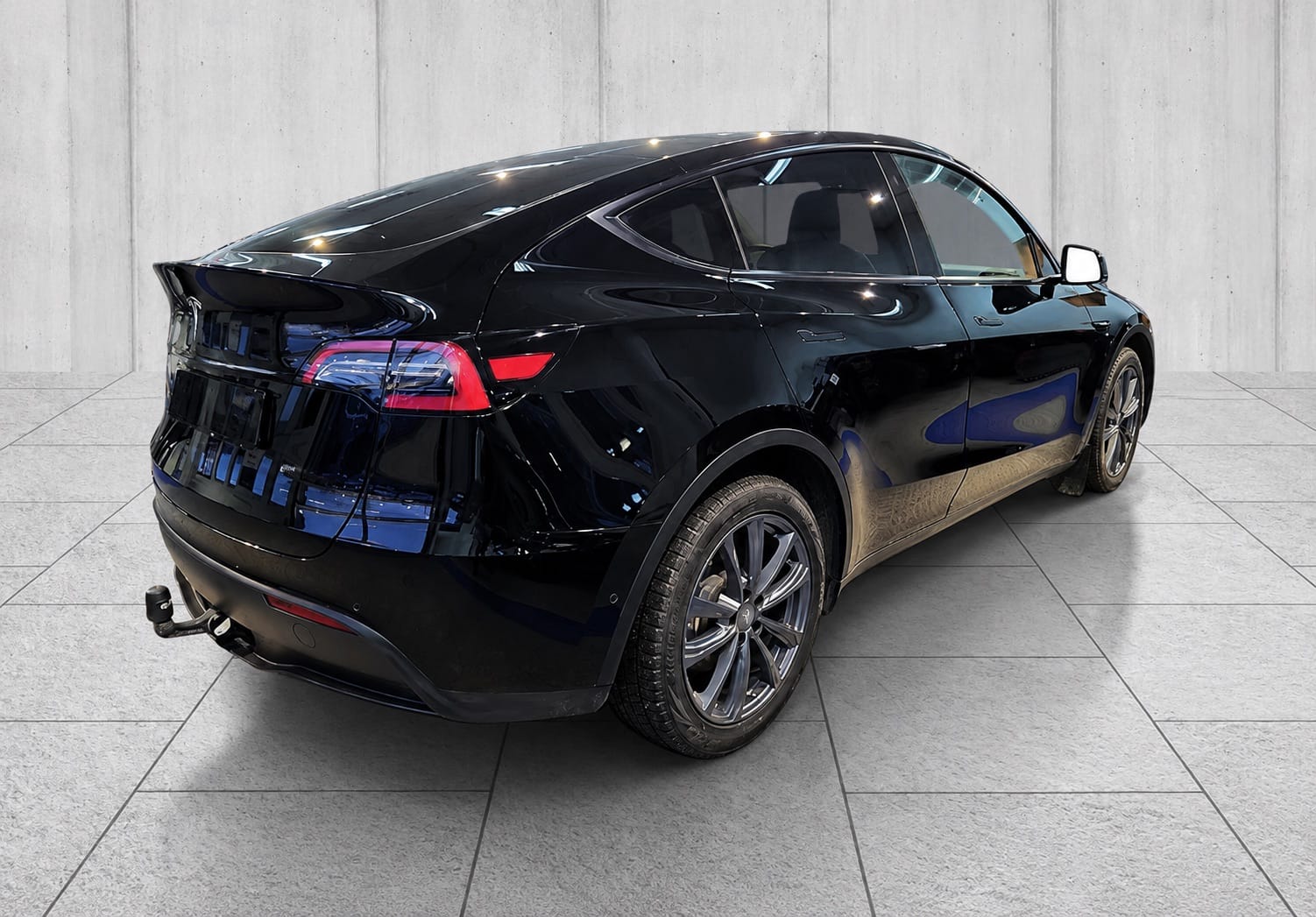 Tesla Model Y med Ryggekamera