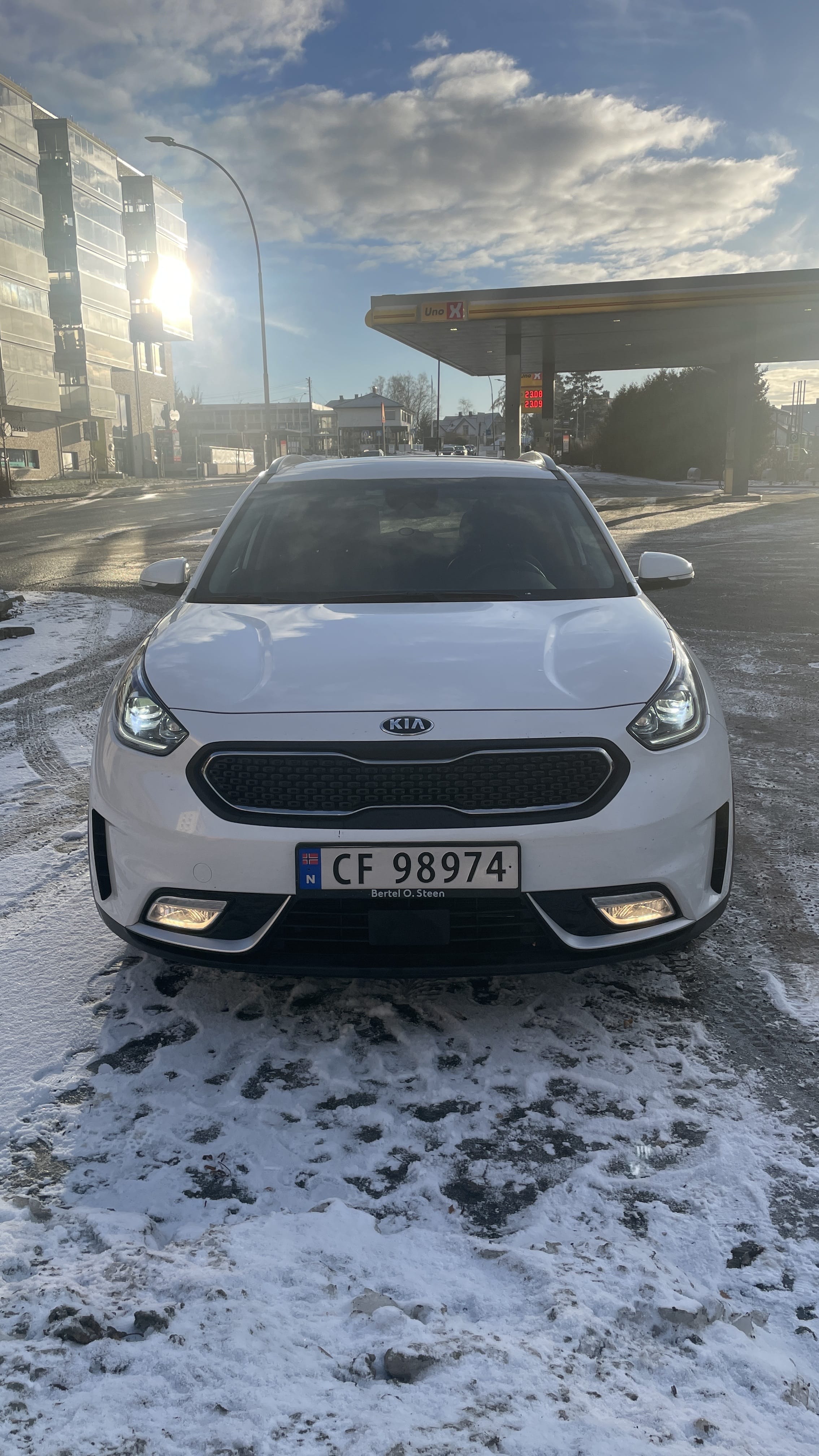 Kia Niro Hybrid med Cruisekontroll