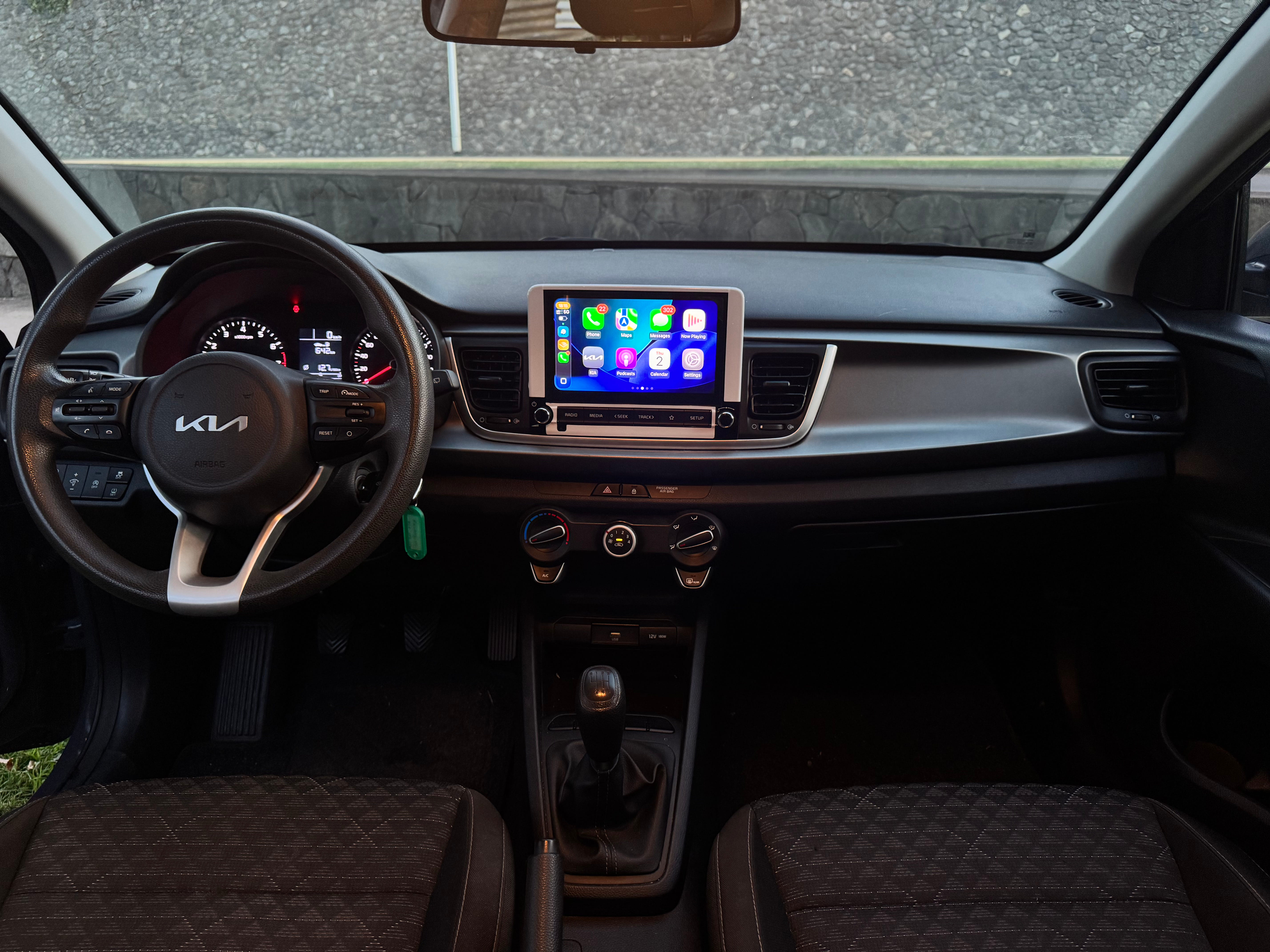 Kia Rio avec GPS