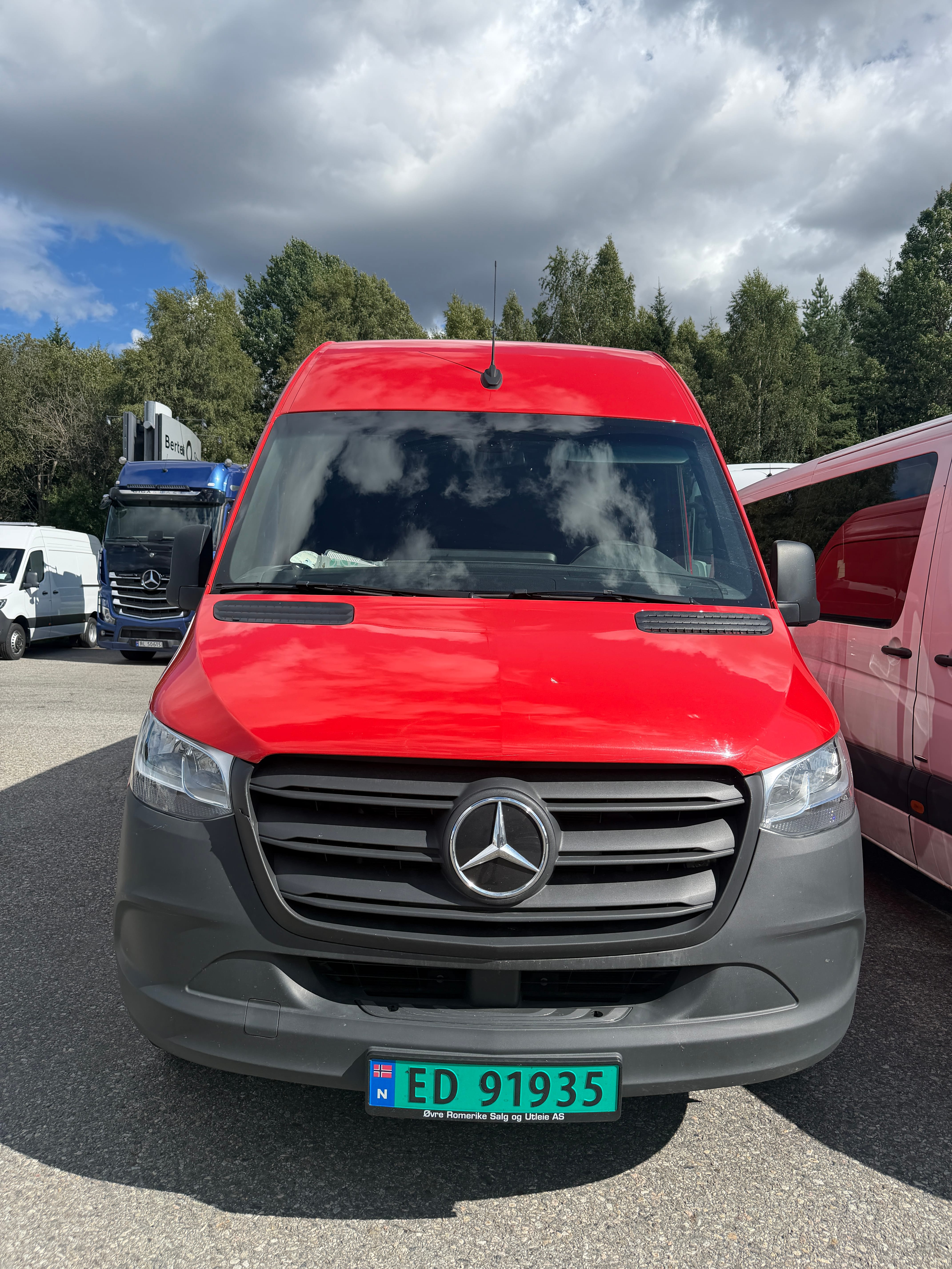 Mercedes-Benz Sprinter, 2022, Elektrisk, automatisk