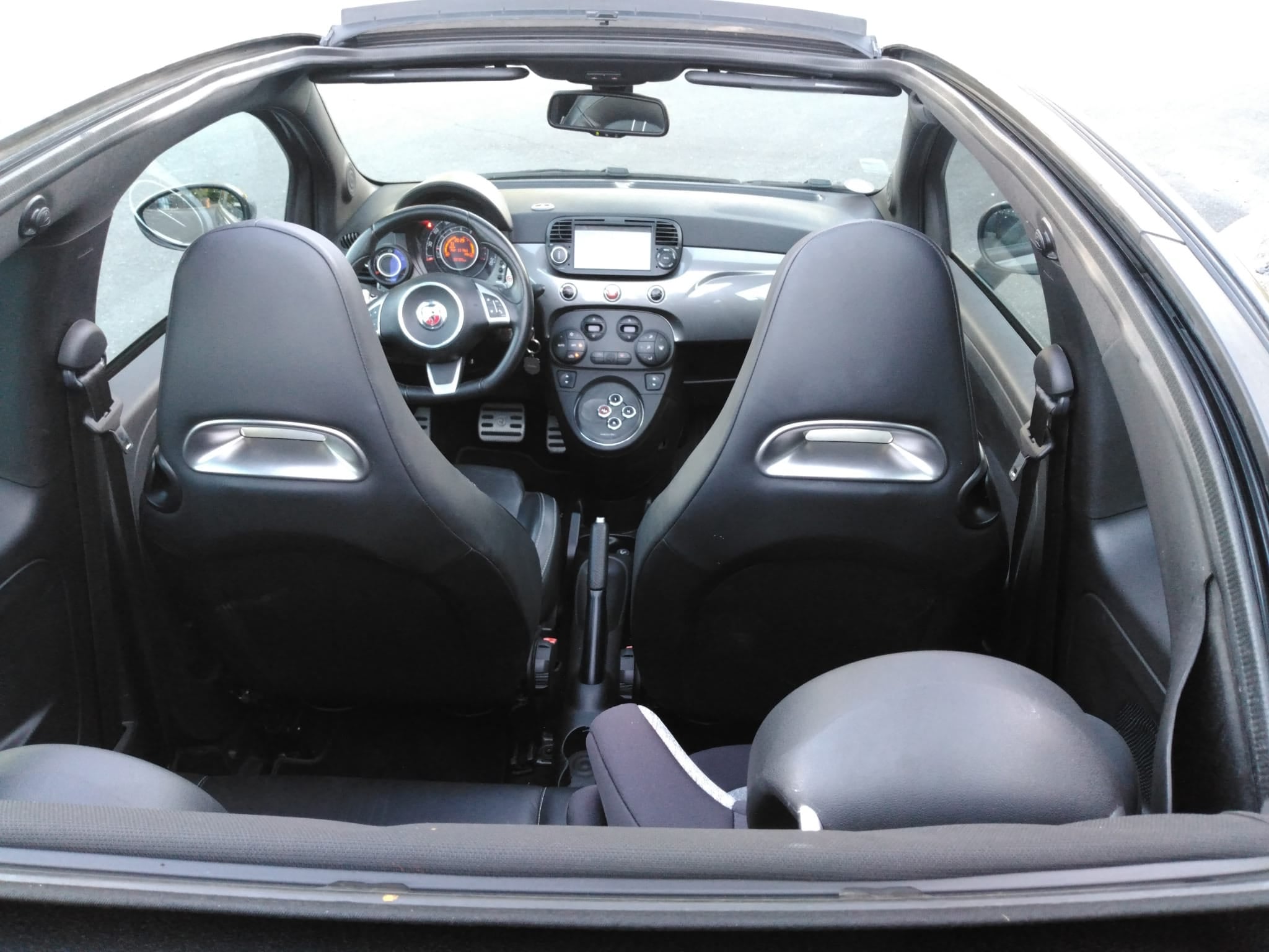 Abarth 500C avec GPS