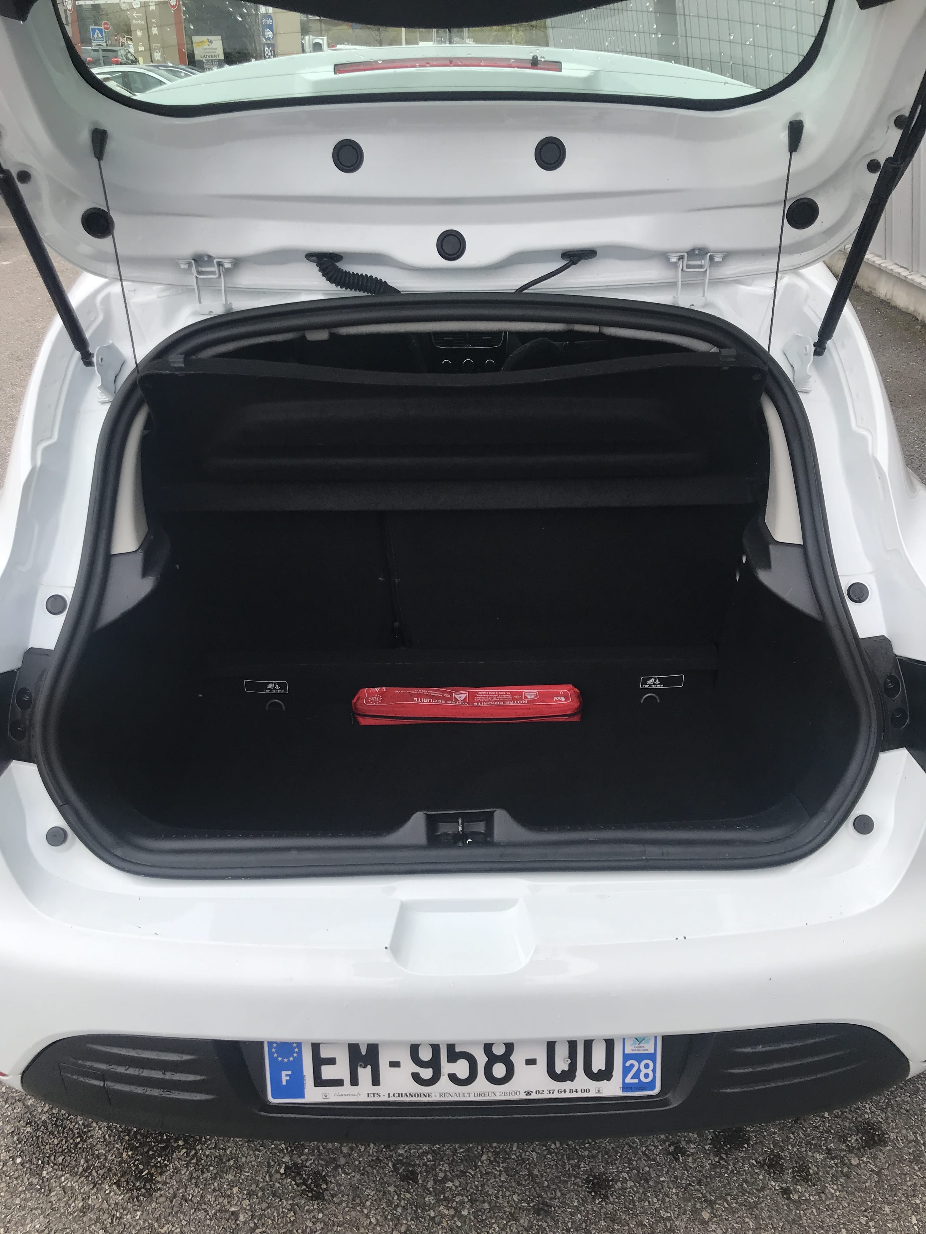 Renault Clio avec Pneus neige
