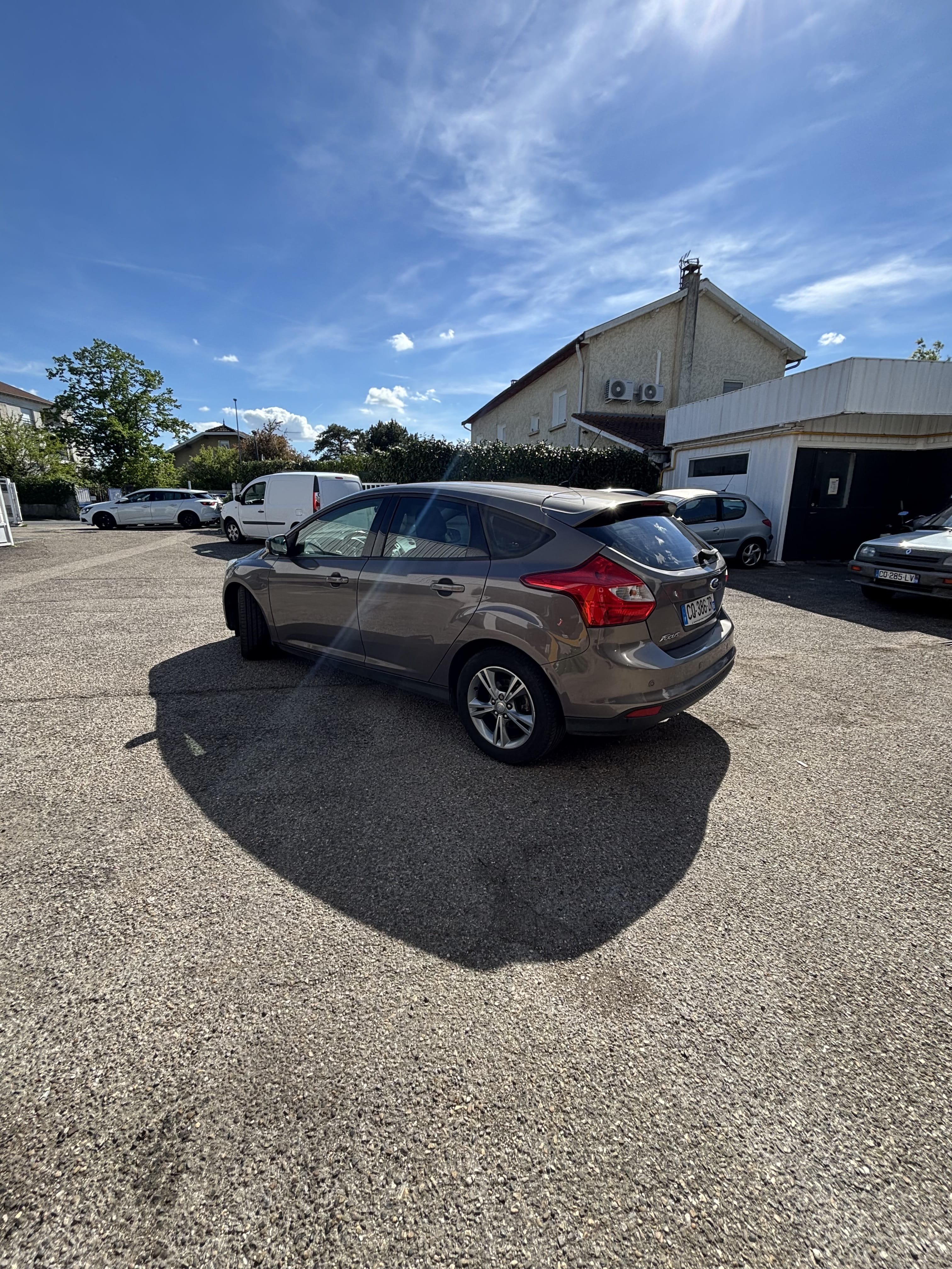 Ford Focus avec Pneus neige