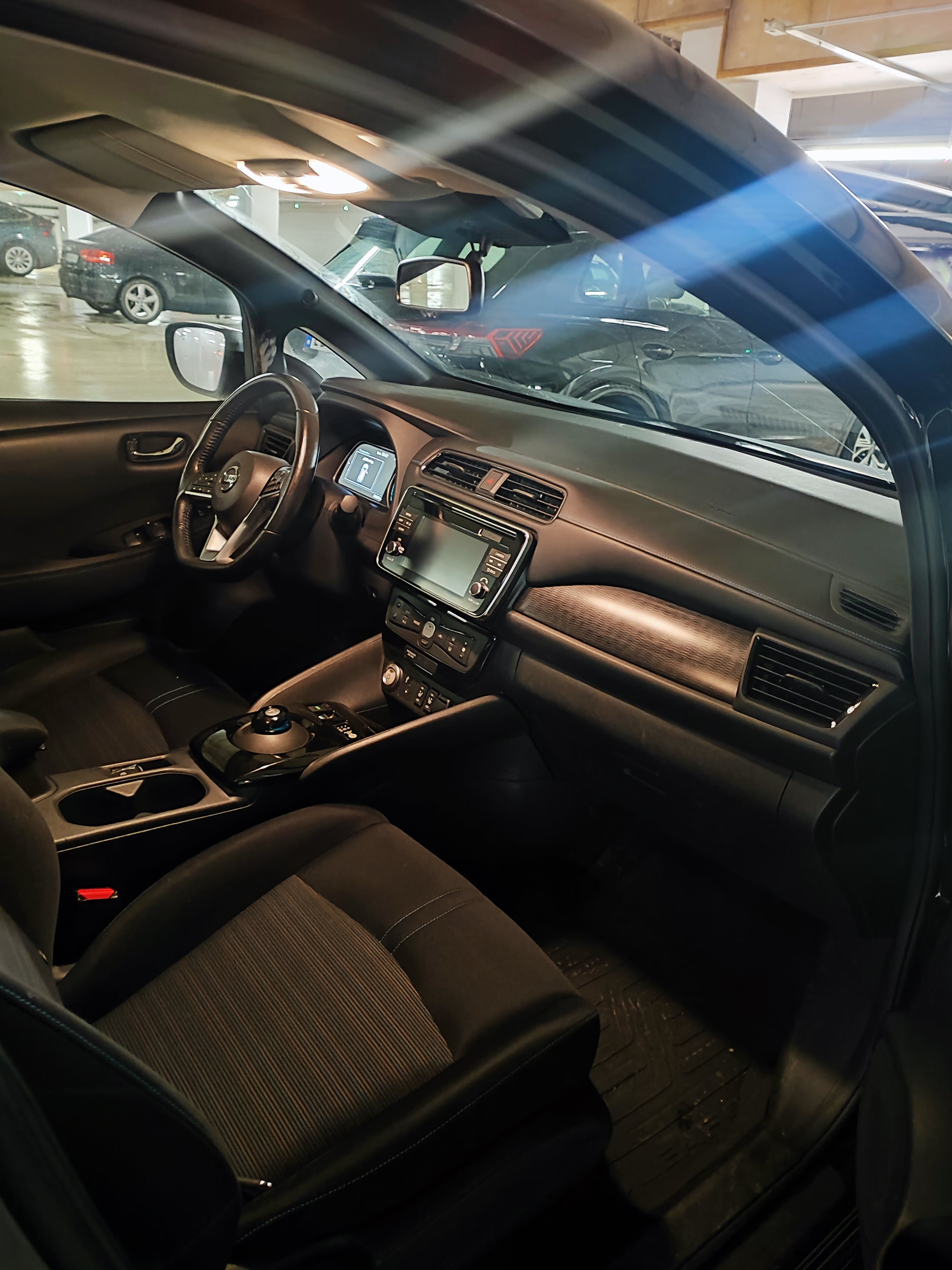 Nissan Leaf med GPS