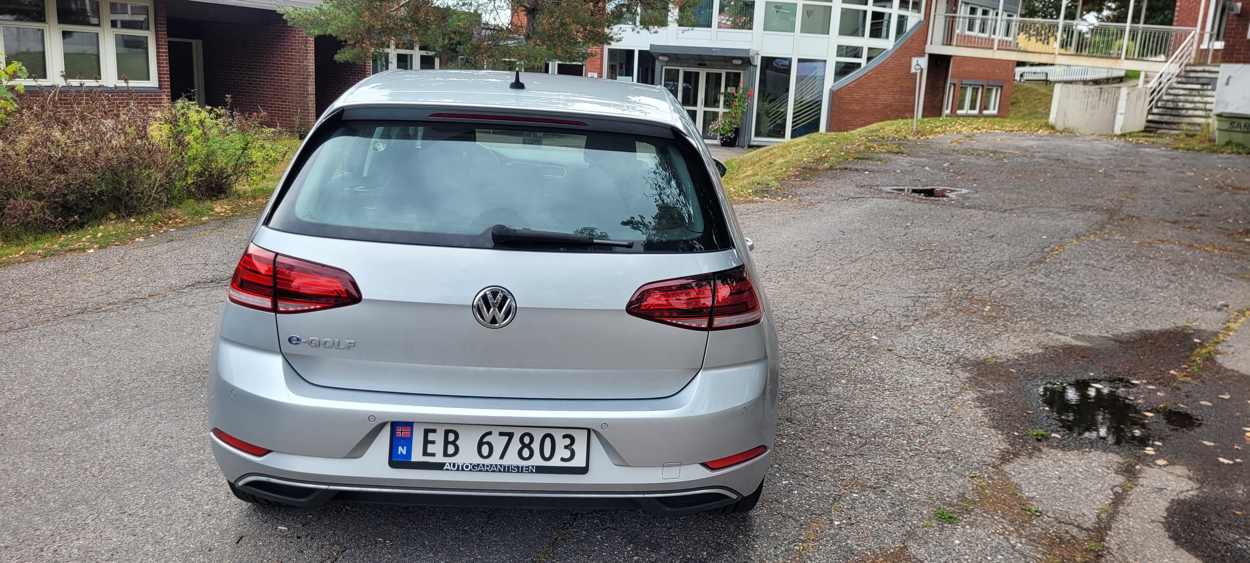 Volkswagen e-Golf med Ryggekamera