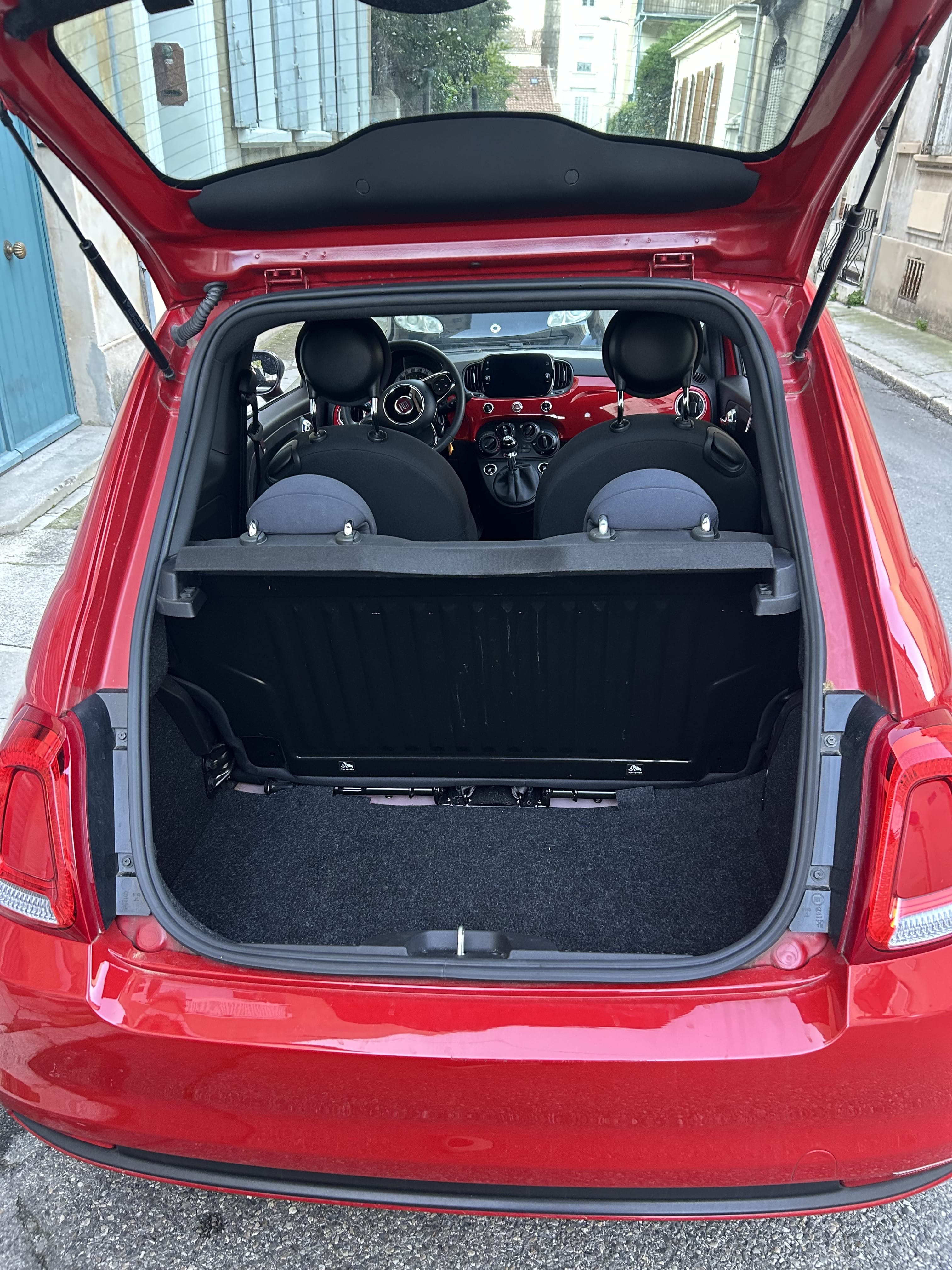 Fiat 500 met Audio- / iPod-ingang