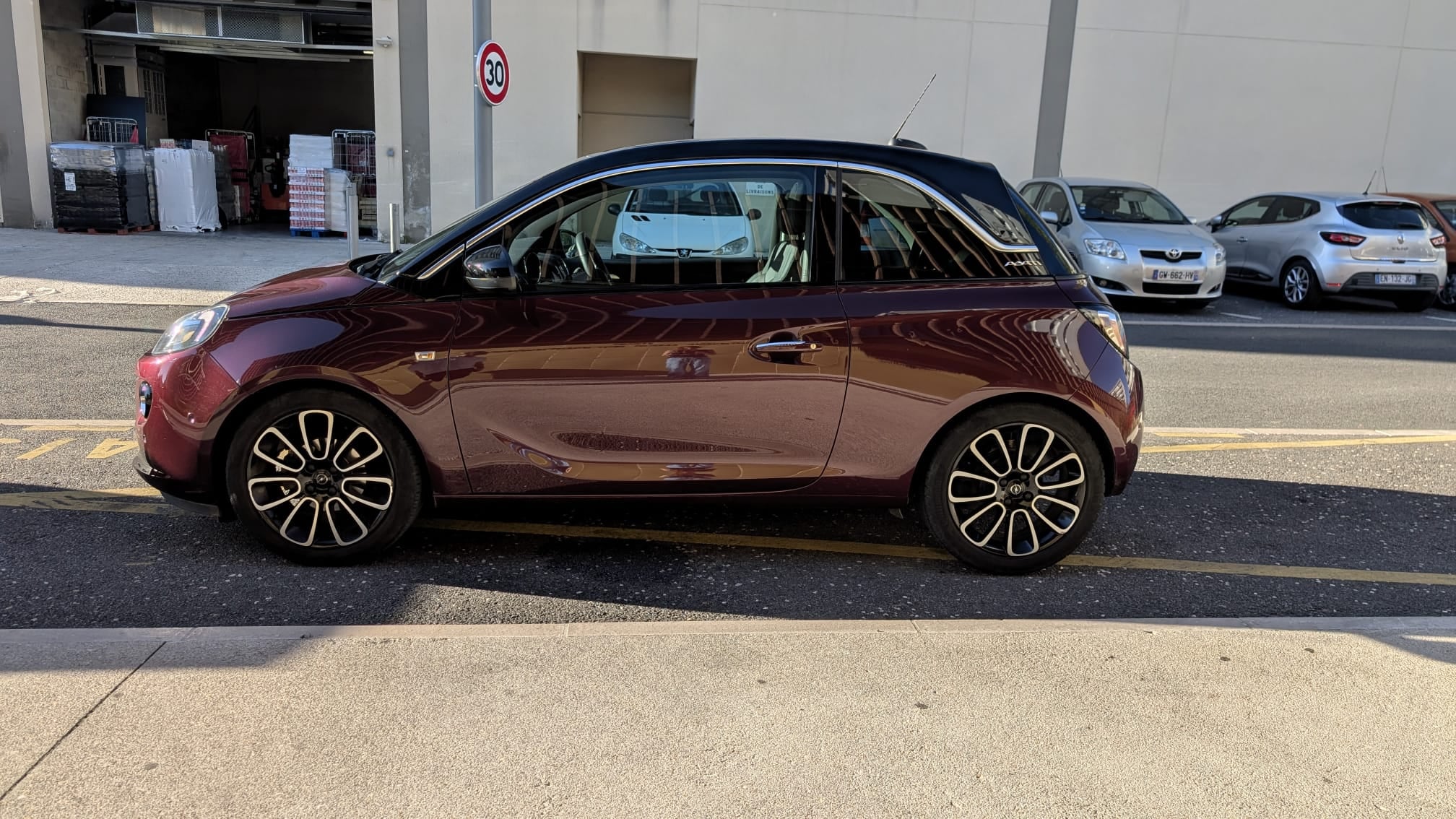 Opel Adam avec Android Auto