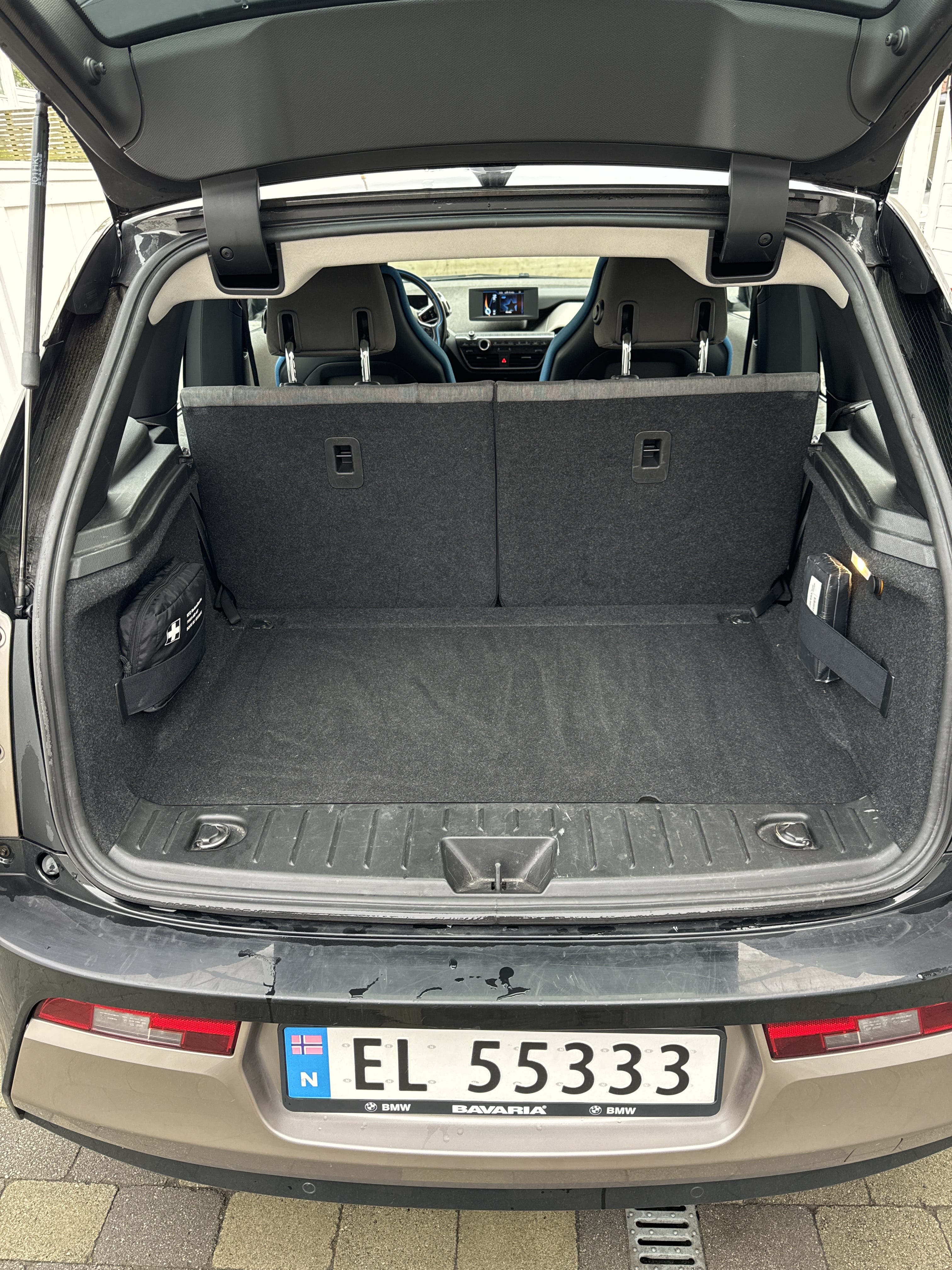BMW i3 with Snow tires
