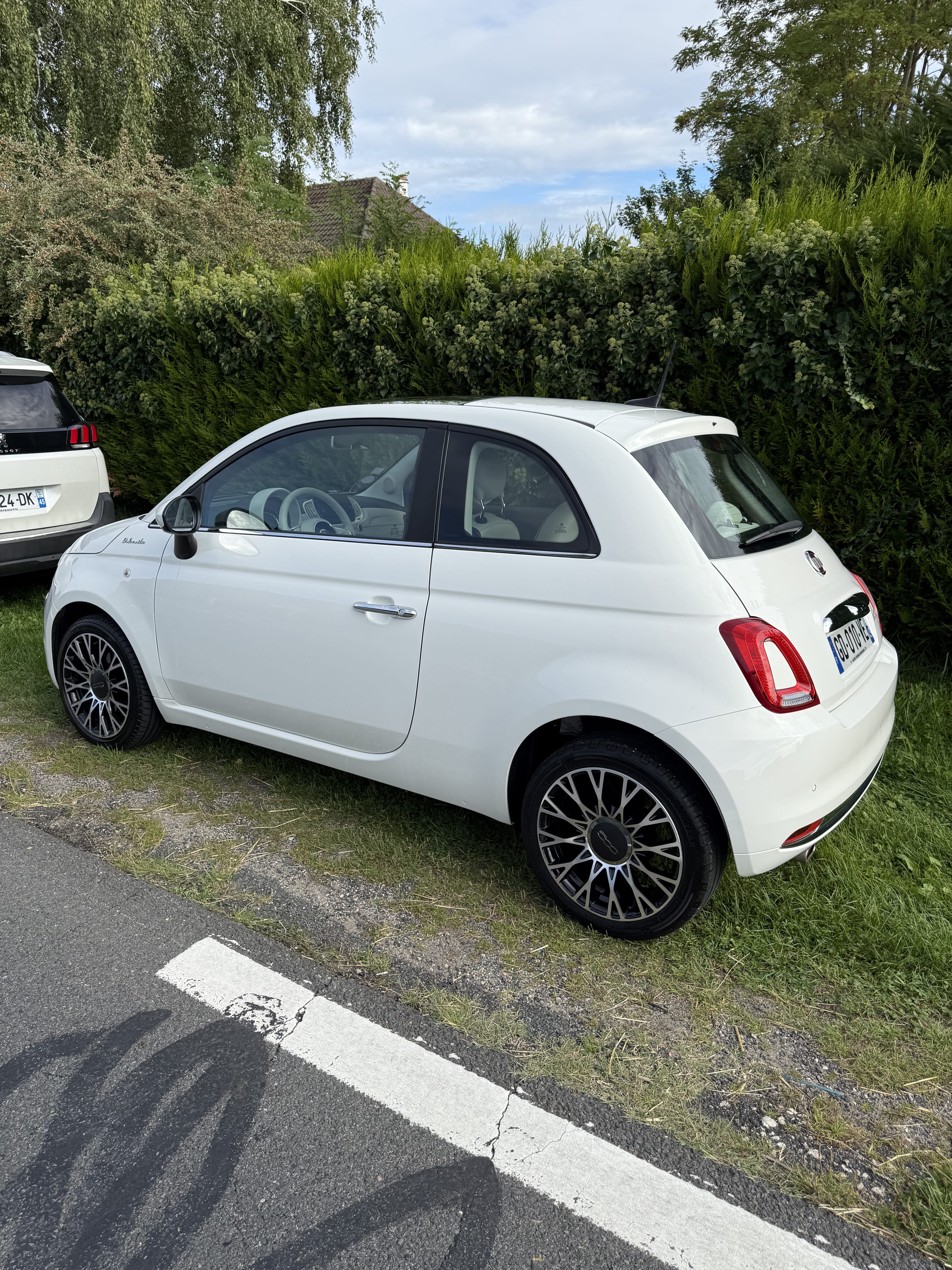 Fiat 500 Hybride avec Régulateur de vitesse
