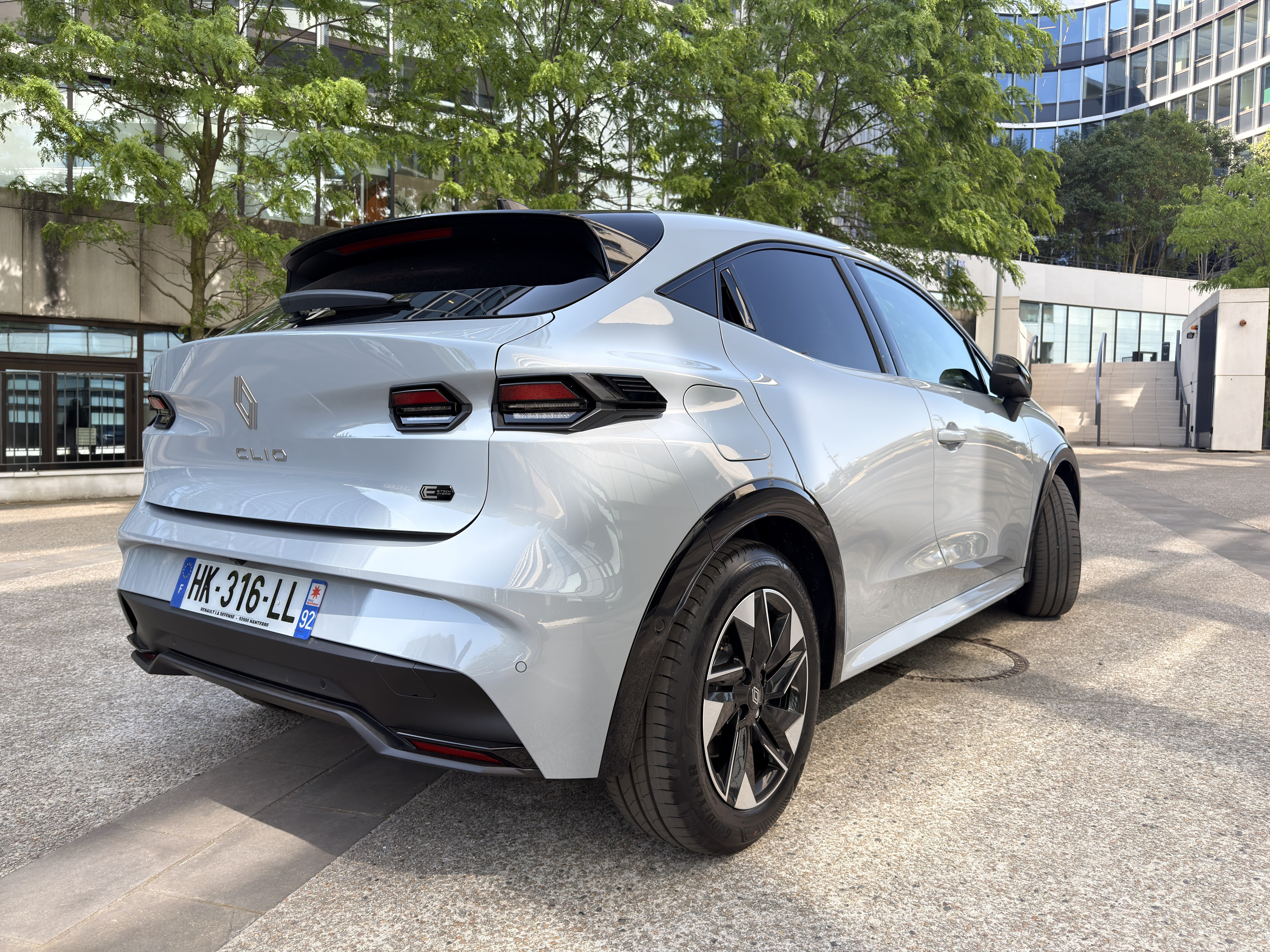 Renault Clio avec Siège bébé
