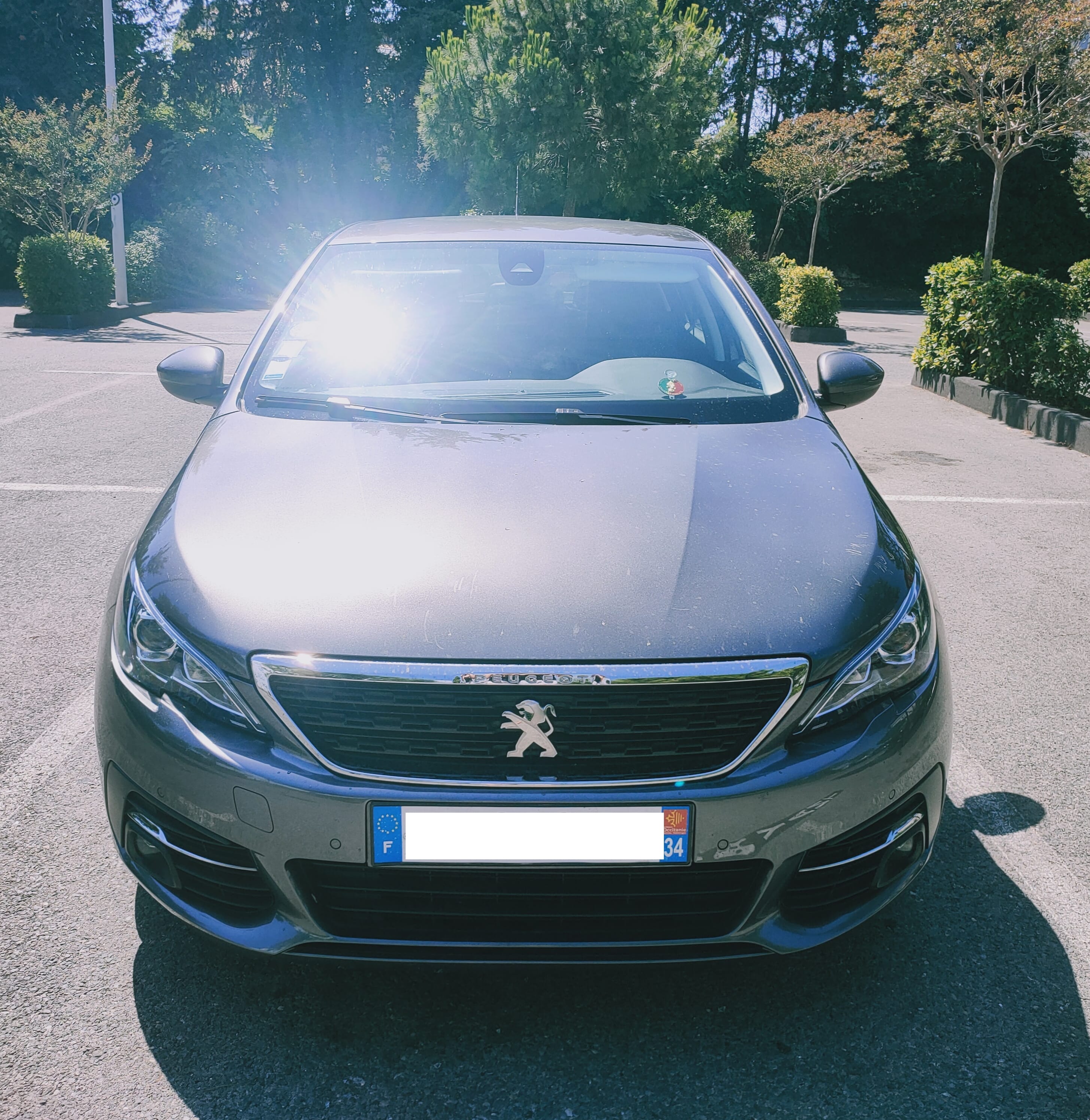 Peugeot 308 avec Siège bébé
