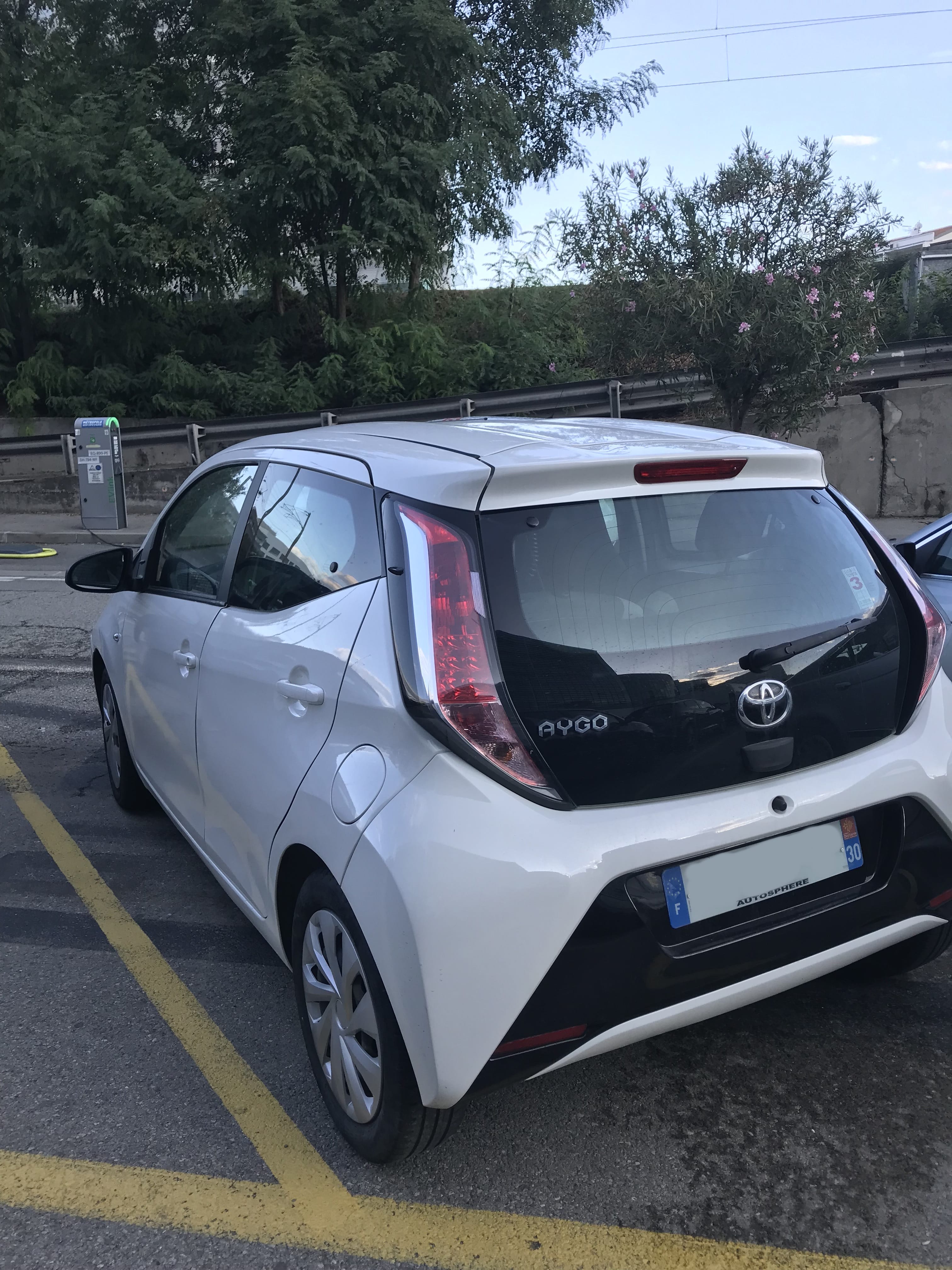 Toyota Aygo II with Bluetooth audio