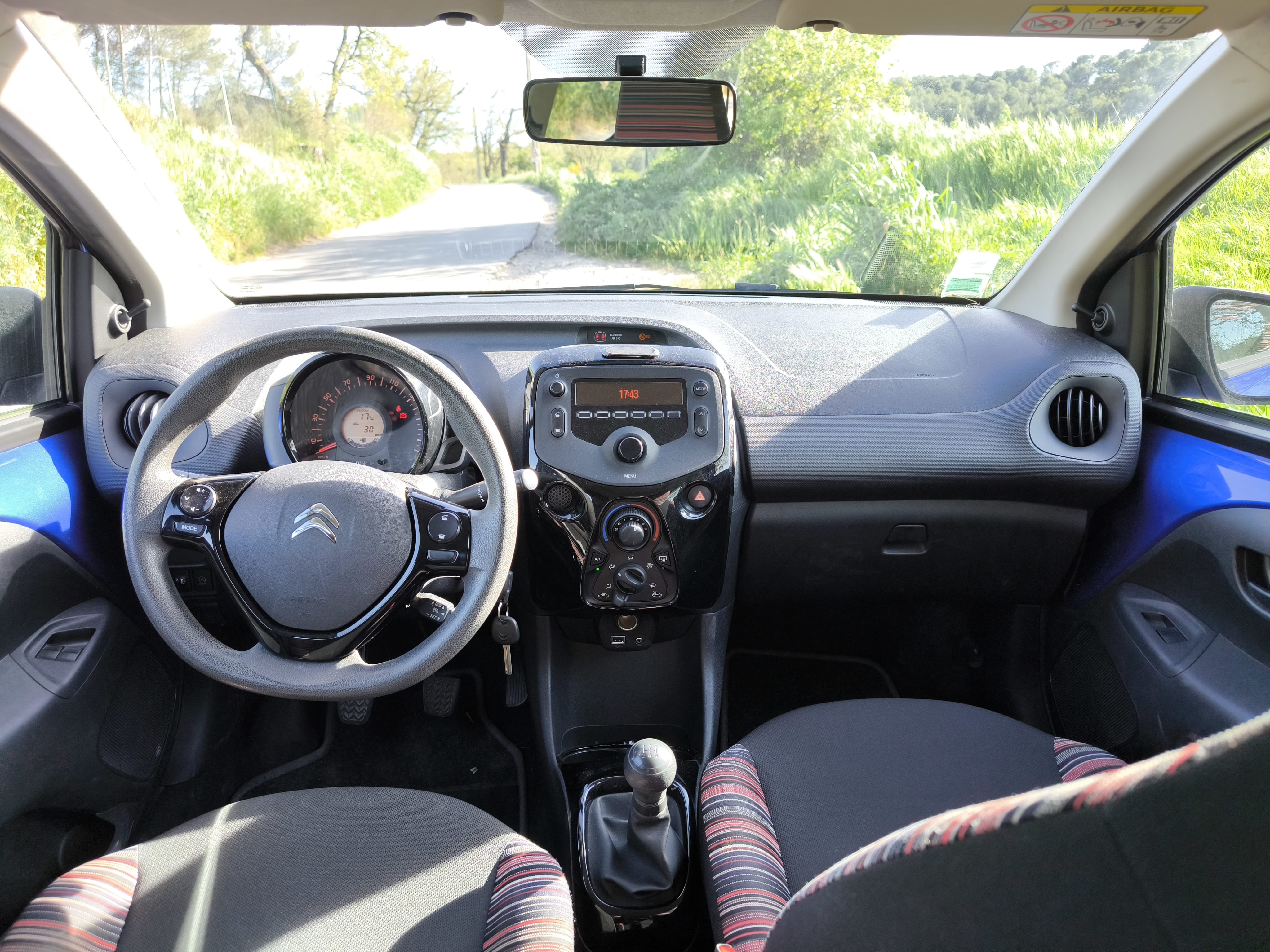 Citroen C1 II with Bluetooth audio