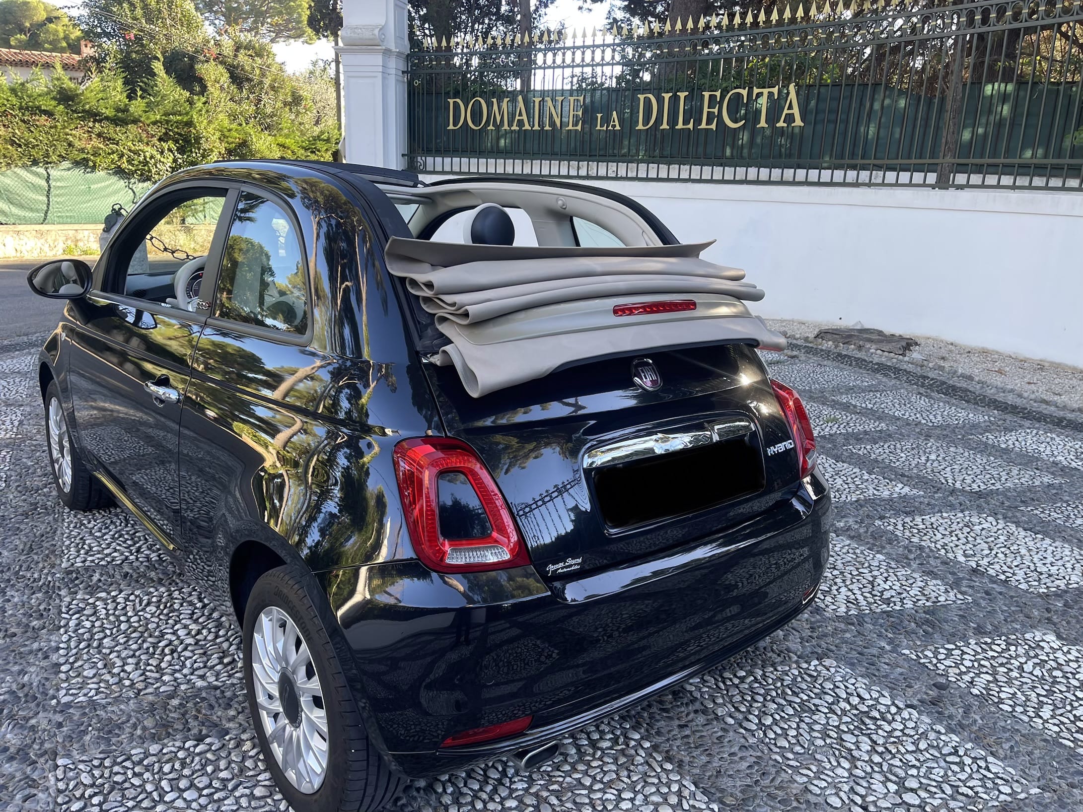 Fiat 500 C Hybride Cabriolet avec GPS