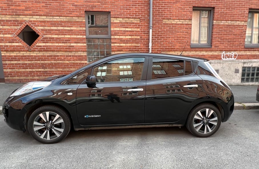 Nissan Leaf with Android Auto
