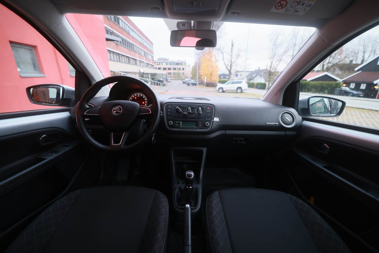 Skoda Citigo with Snow tires